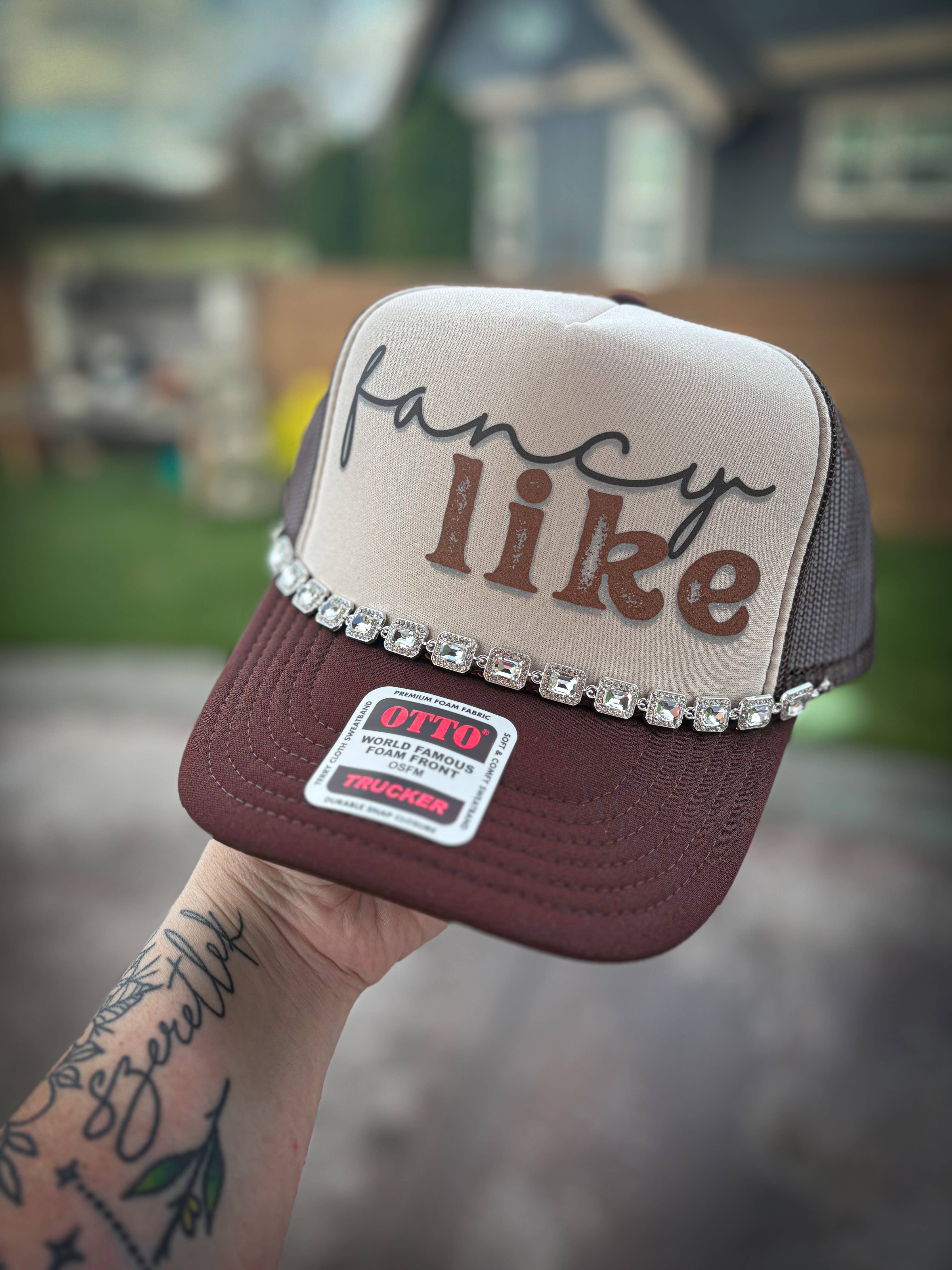 5002. Fancy Like Graphic Trucker Hat