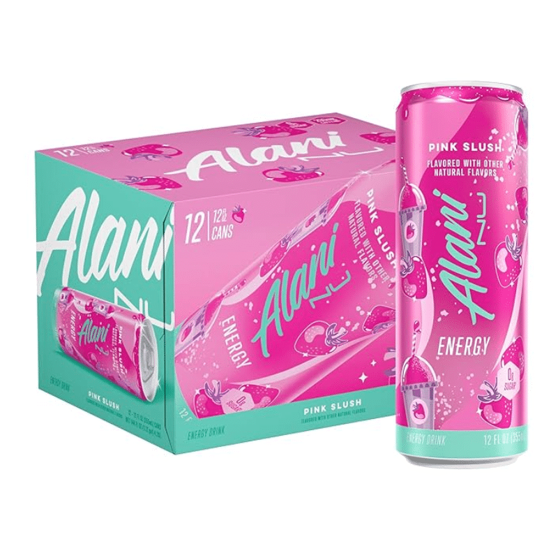 8500. Alani Nu Energy  - 12 Oz - Pink Slush