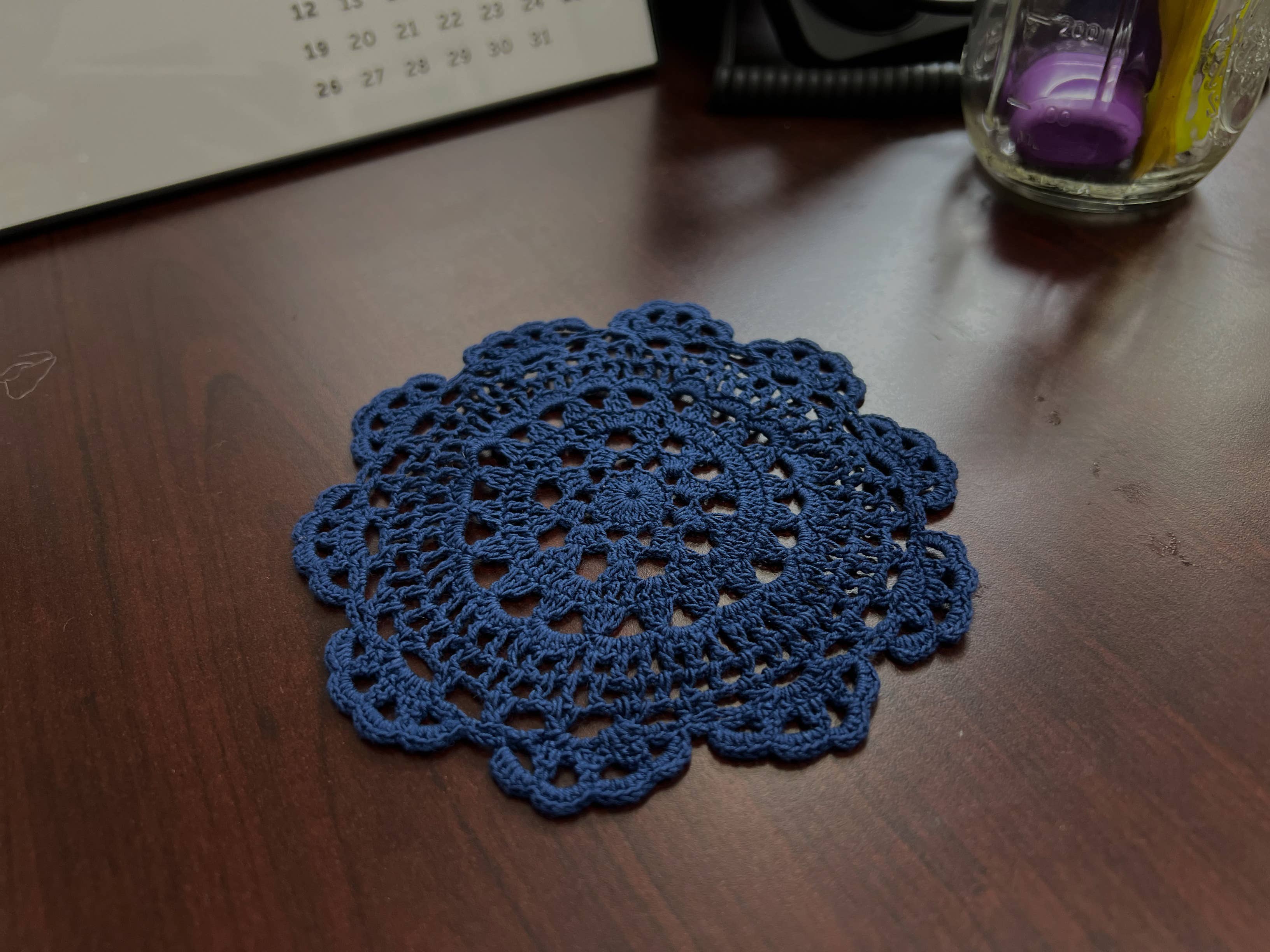 7658. Annie’s Treasures Doilies Medallion