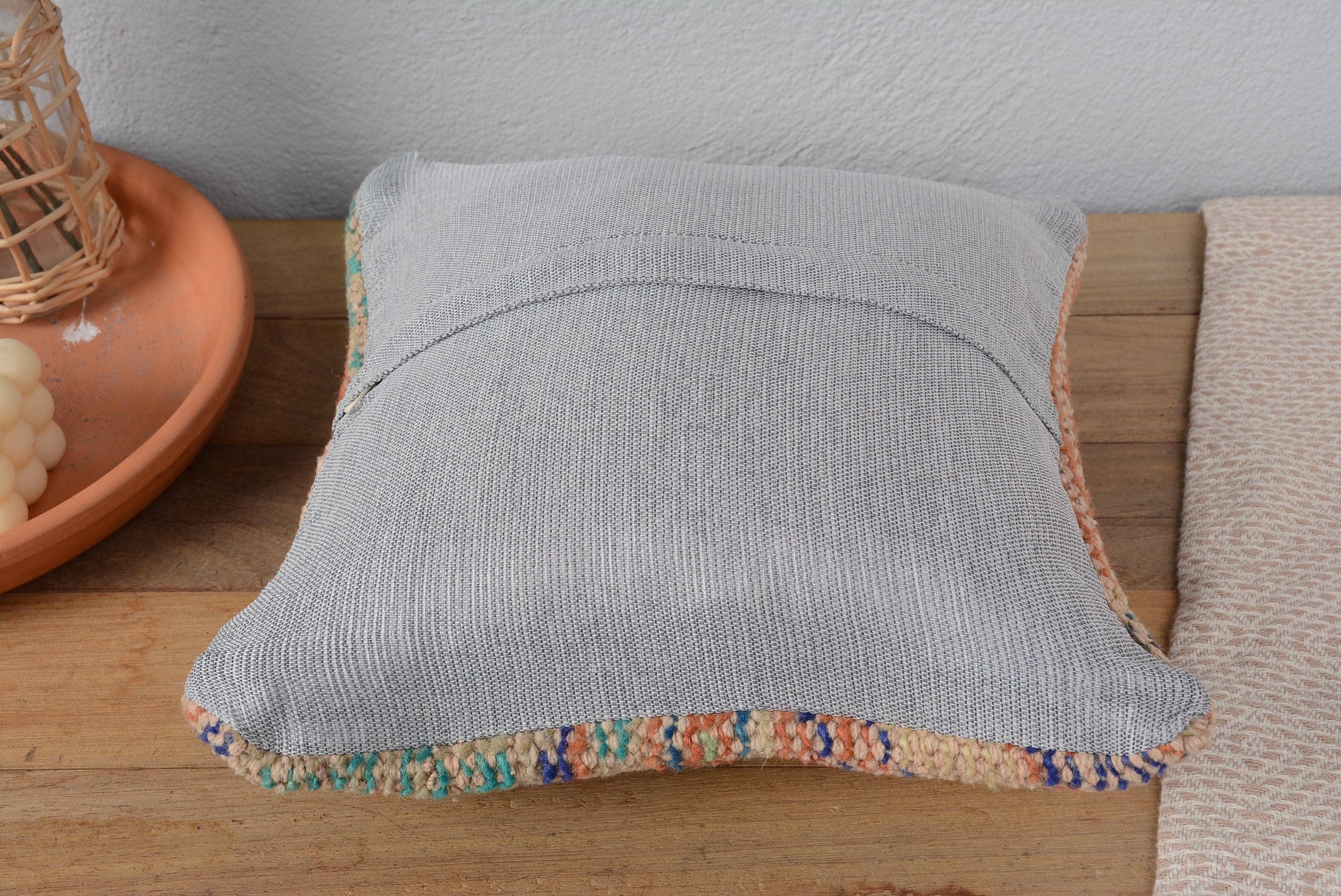 7151.  Boho Vintage Kilim Pillow Sham Cover Handmade Case