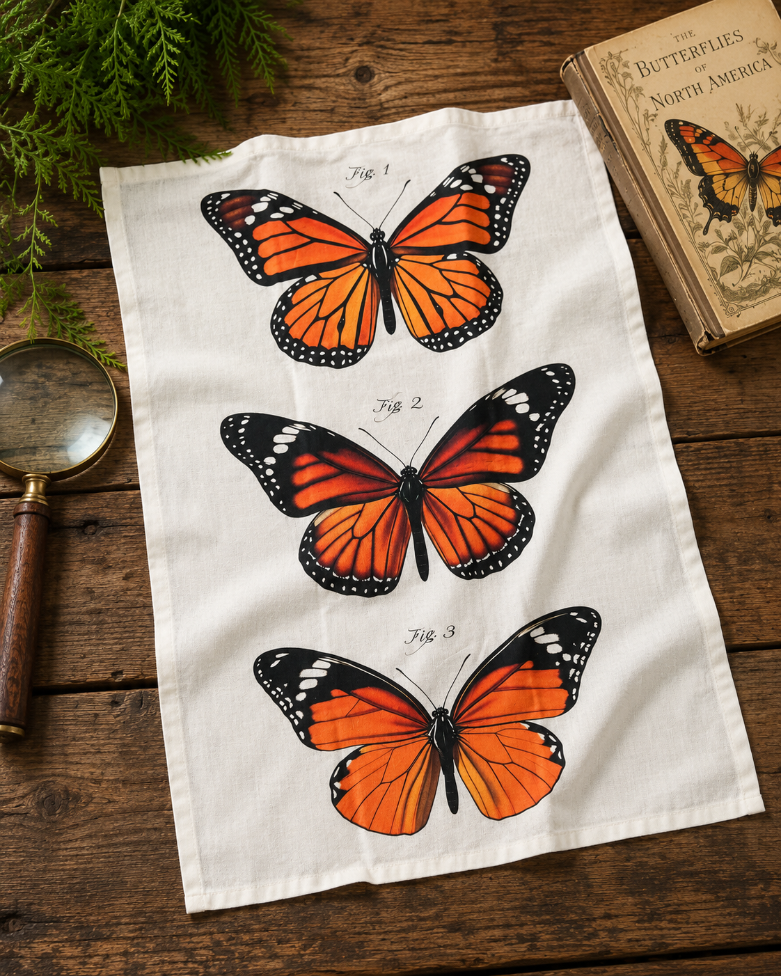 SLT108 - Tea Towel Vintage Monarch