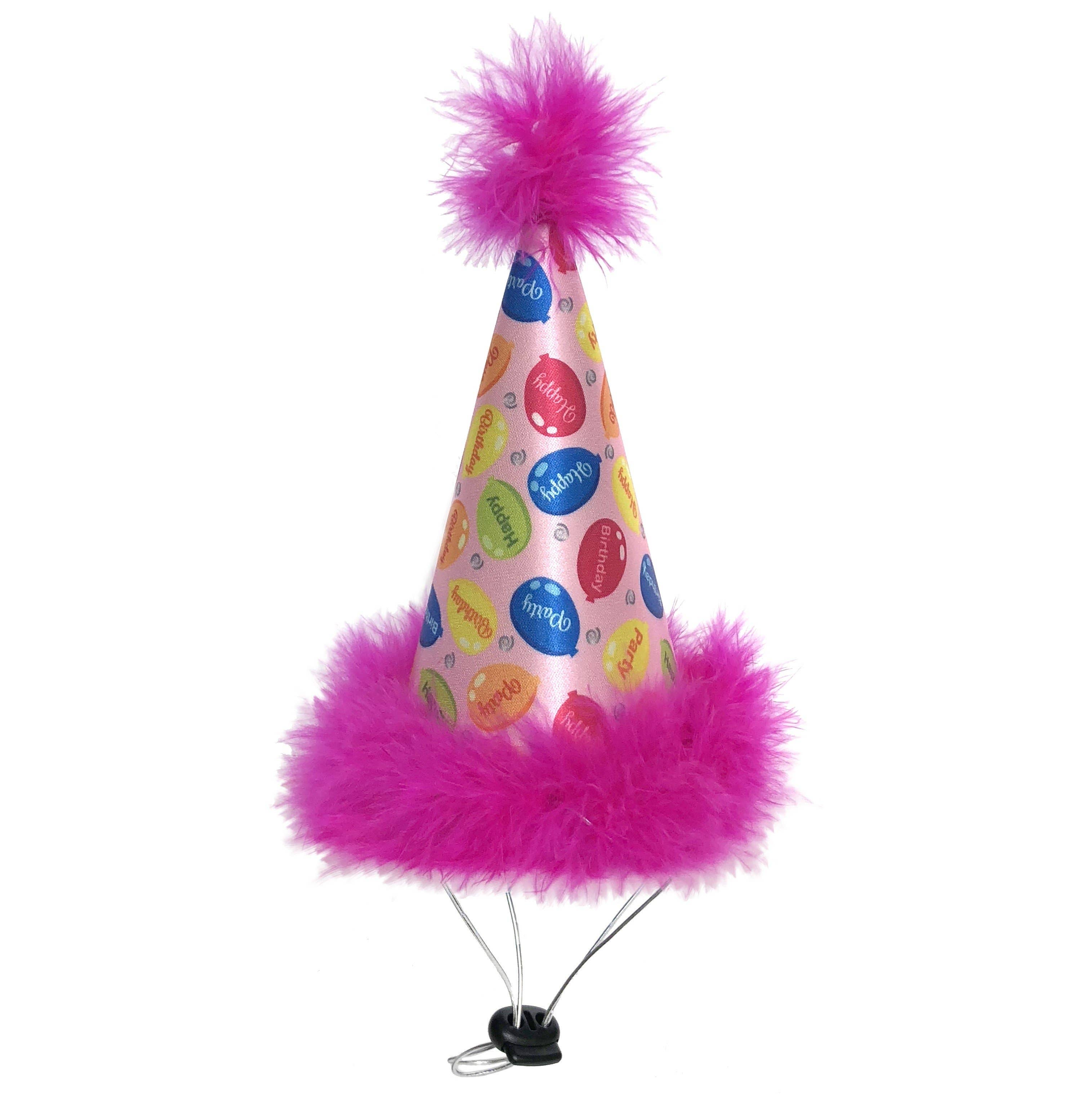 7503. Party Time Pink Party Hat with SnugFit®