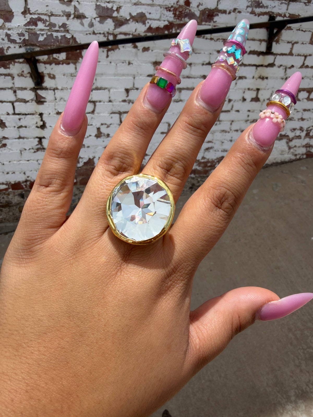 The Delight Crystal Ring