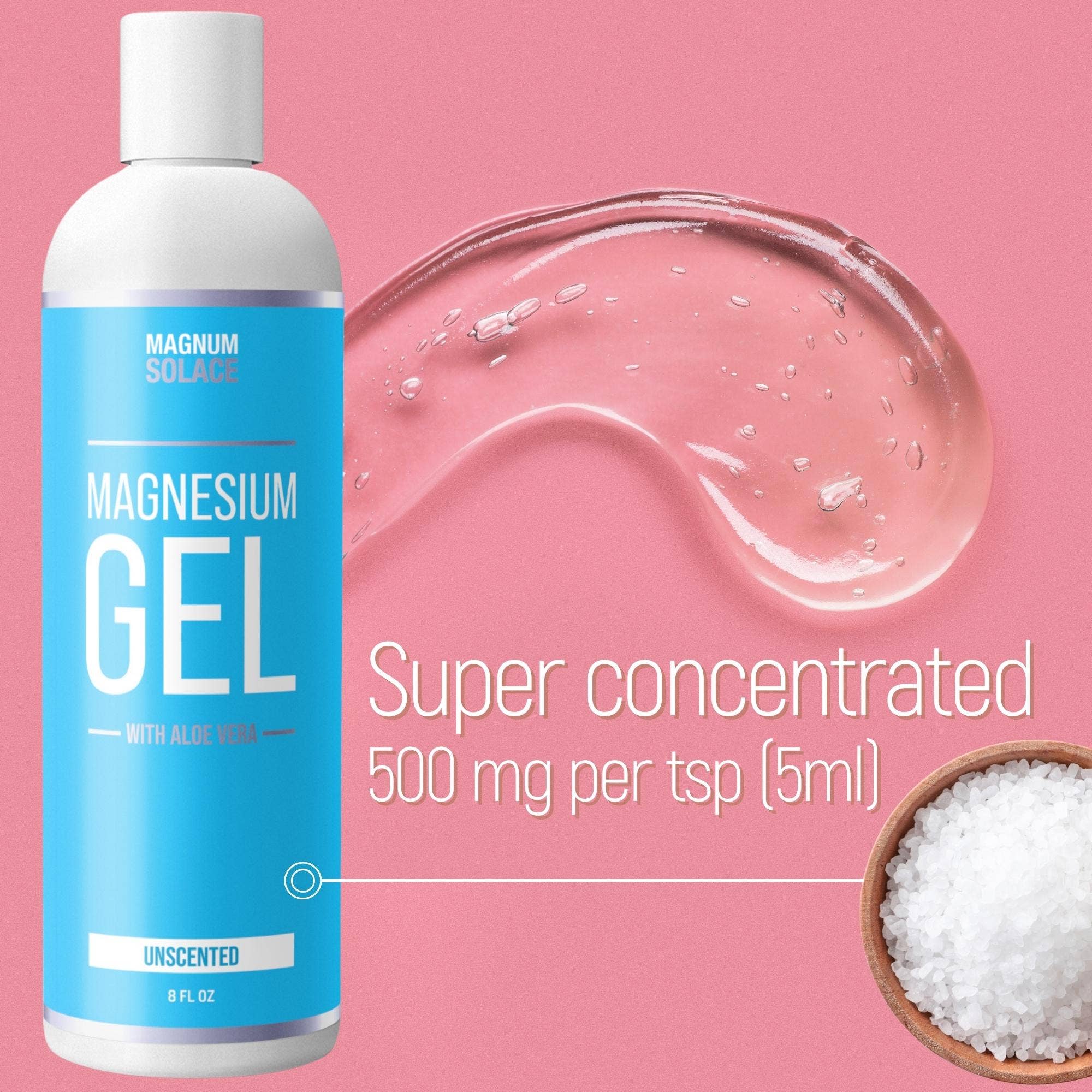 7423. Magnesium Gel with Aloe | Massage Gel for Leg & Muscle Cramp