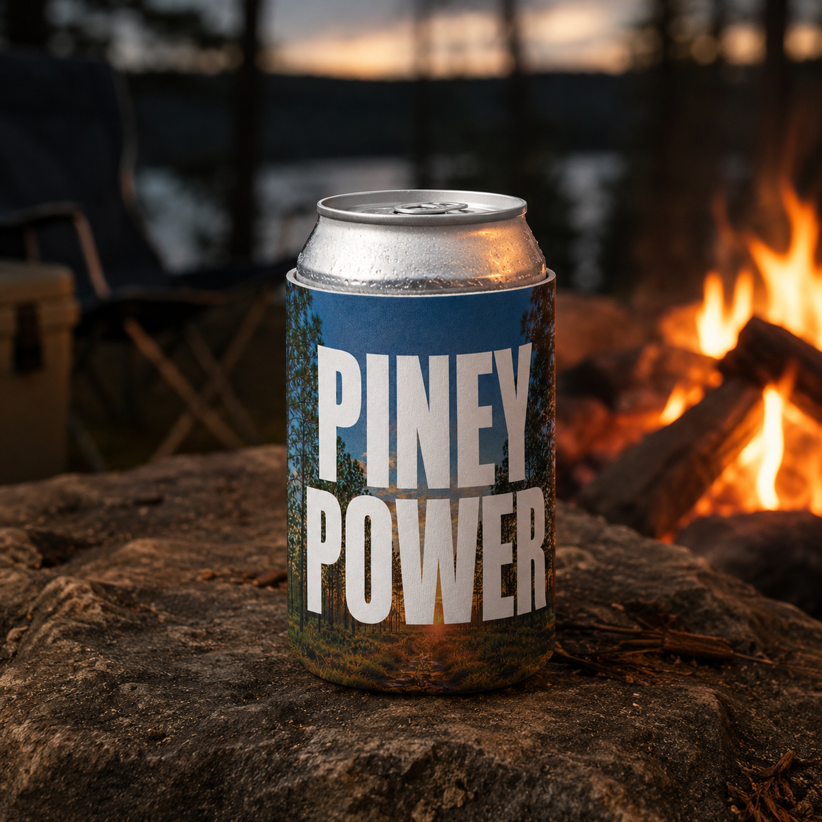 Piney Power Can Cooler