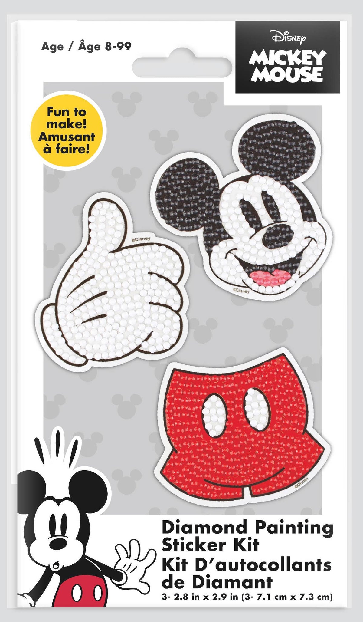 Disney Mickey Icons Dotzies Sticker Kit