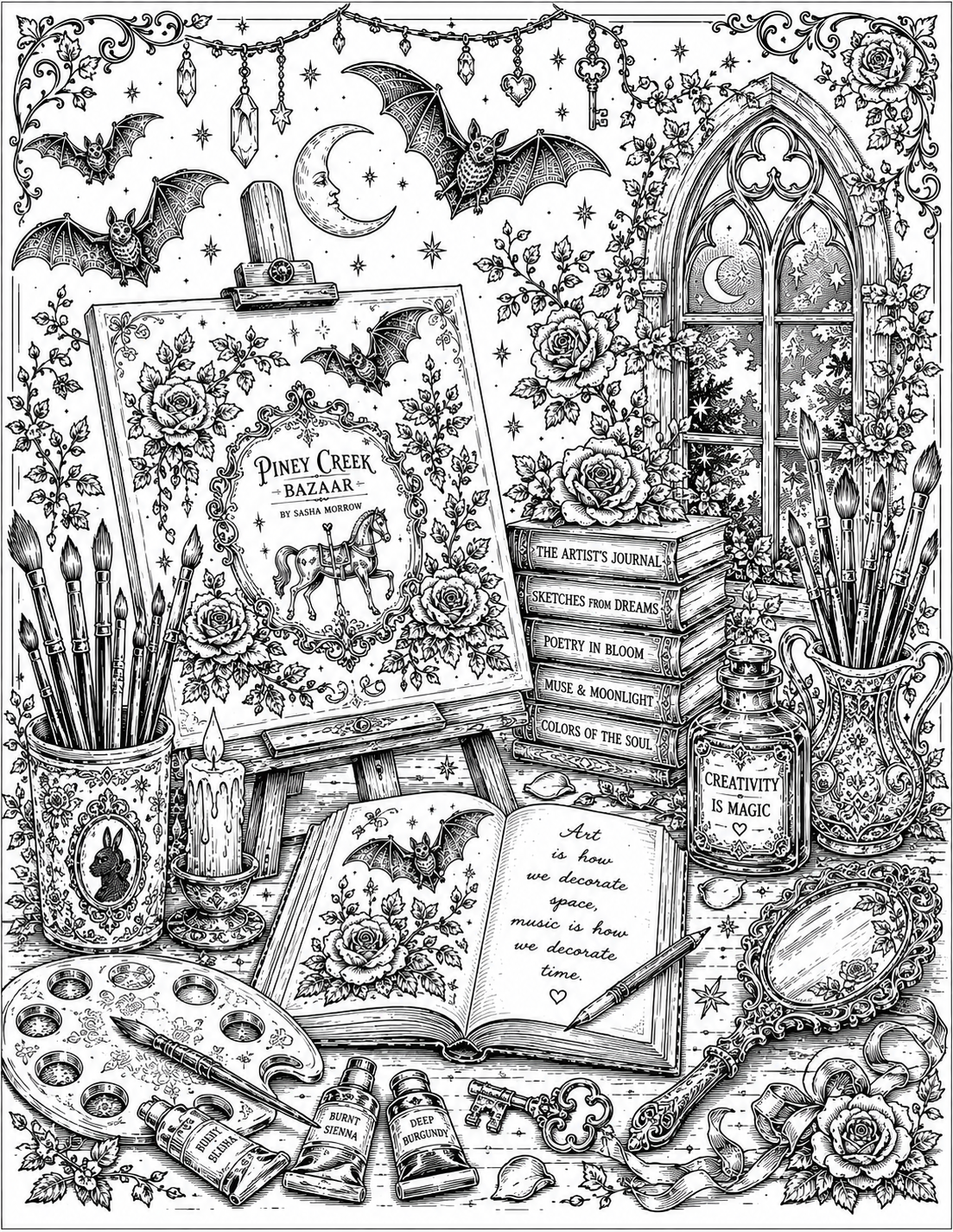Custom Coloring Book