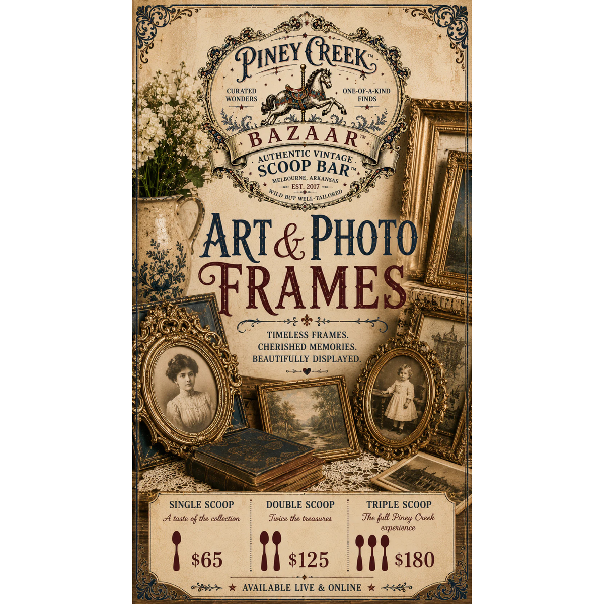 2315. $120 Double Scoop - Art & Photo Frames (Copy)