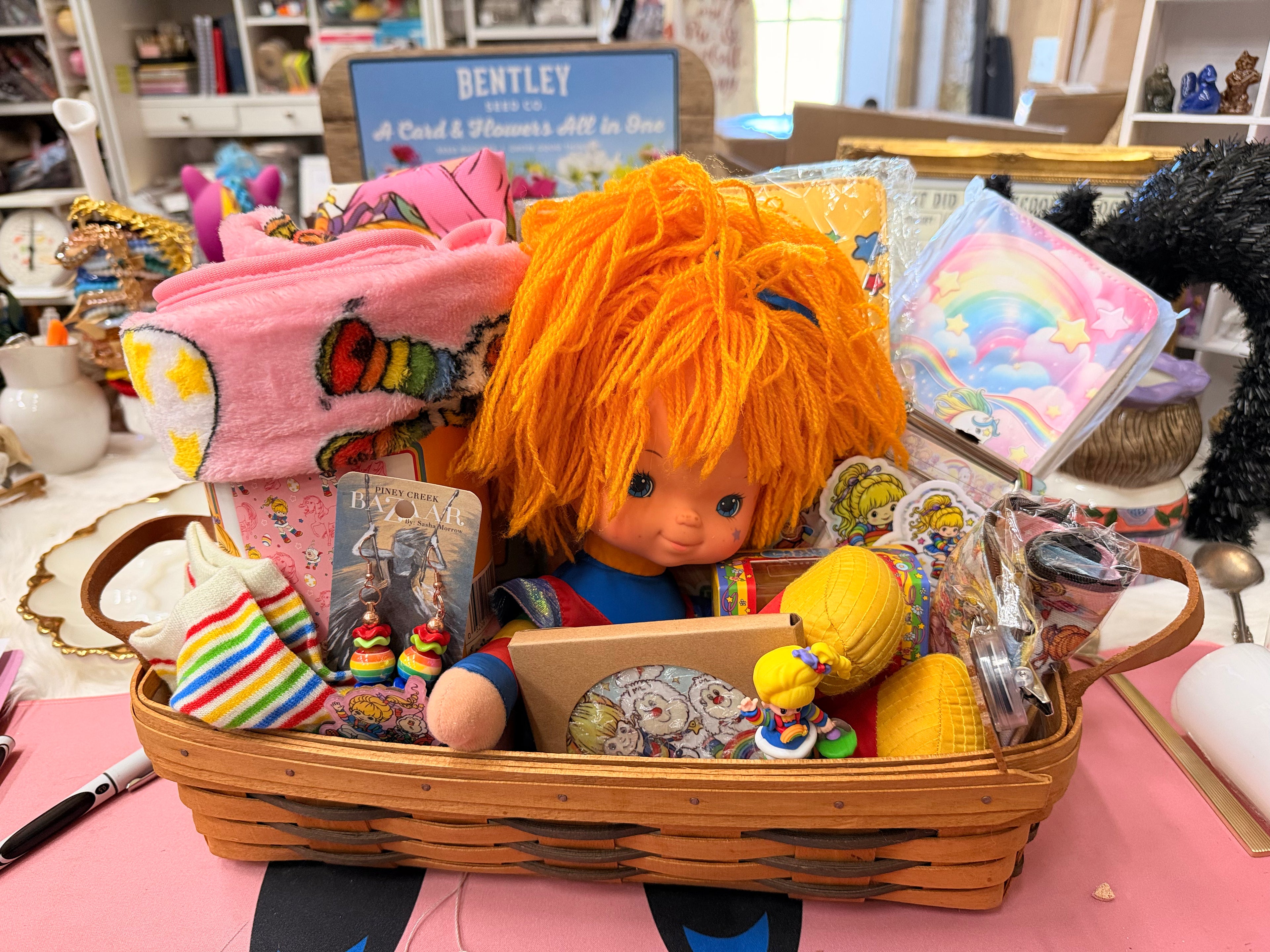 $95 Rainbow Brite Premade Basket