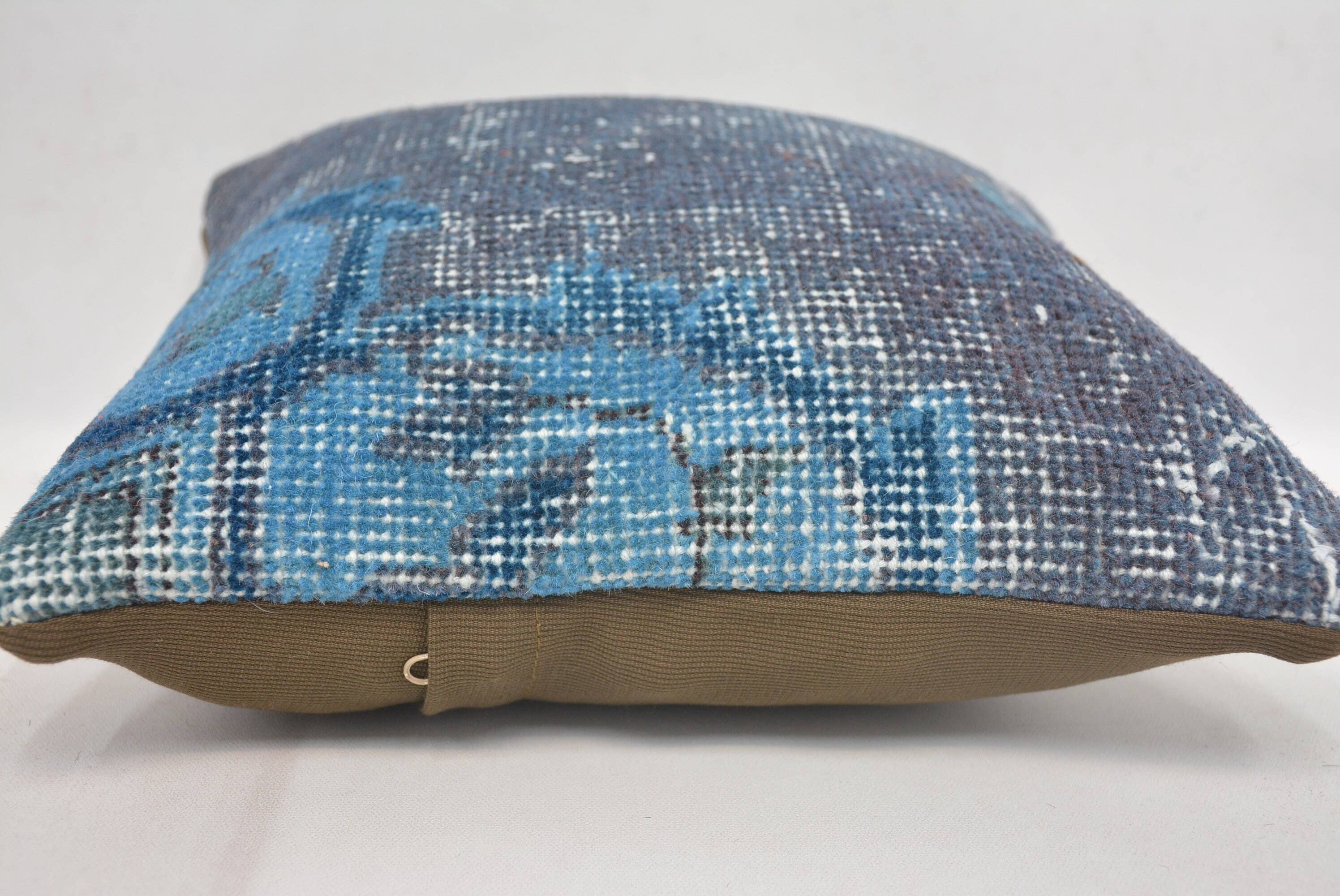 7116. Kilim Pillow Covers & Cases, Blue Cushion, Bridesmaid Gifts