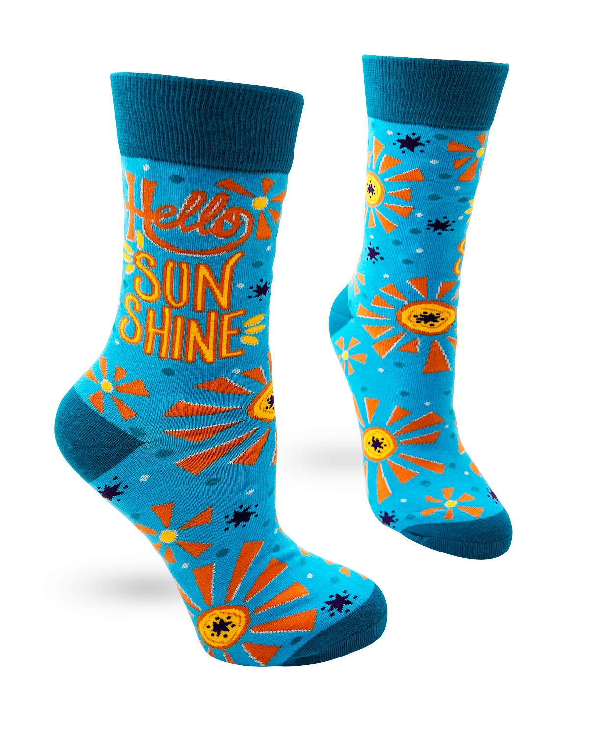 8615. Hello Sunshine Women's Crew Socks
