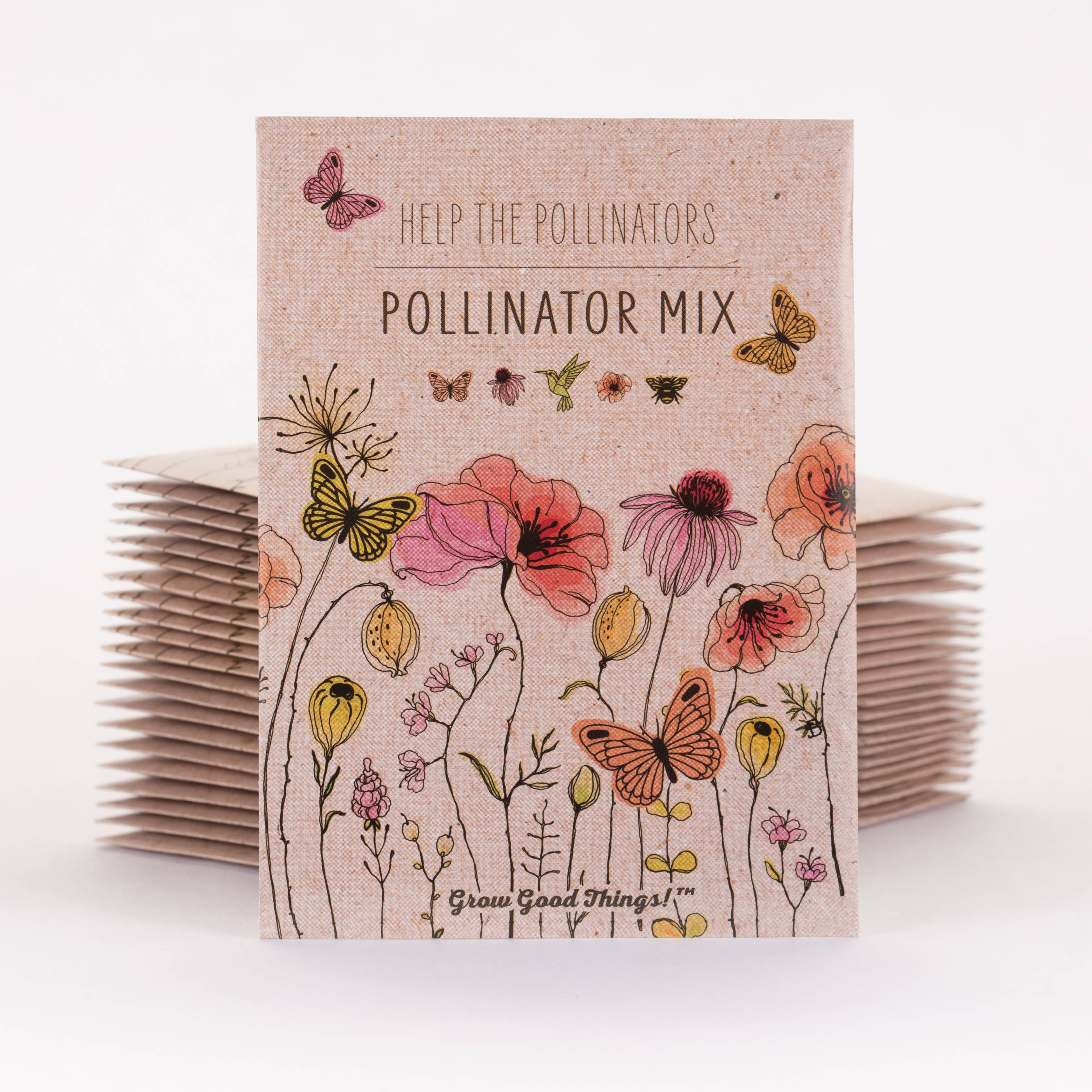 2216. Pollinator Butterfly - Wildflower Mix Seed Packets