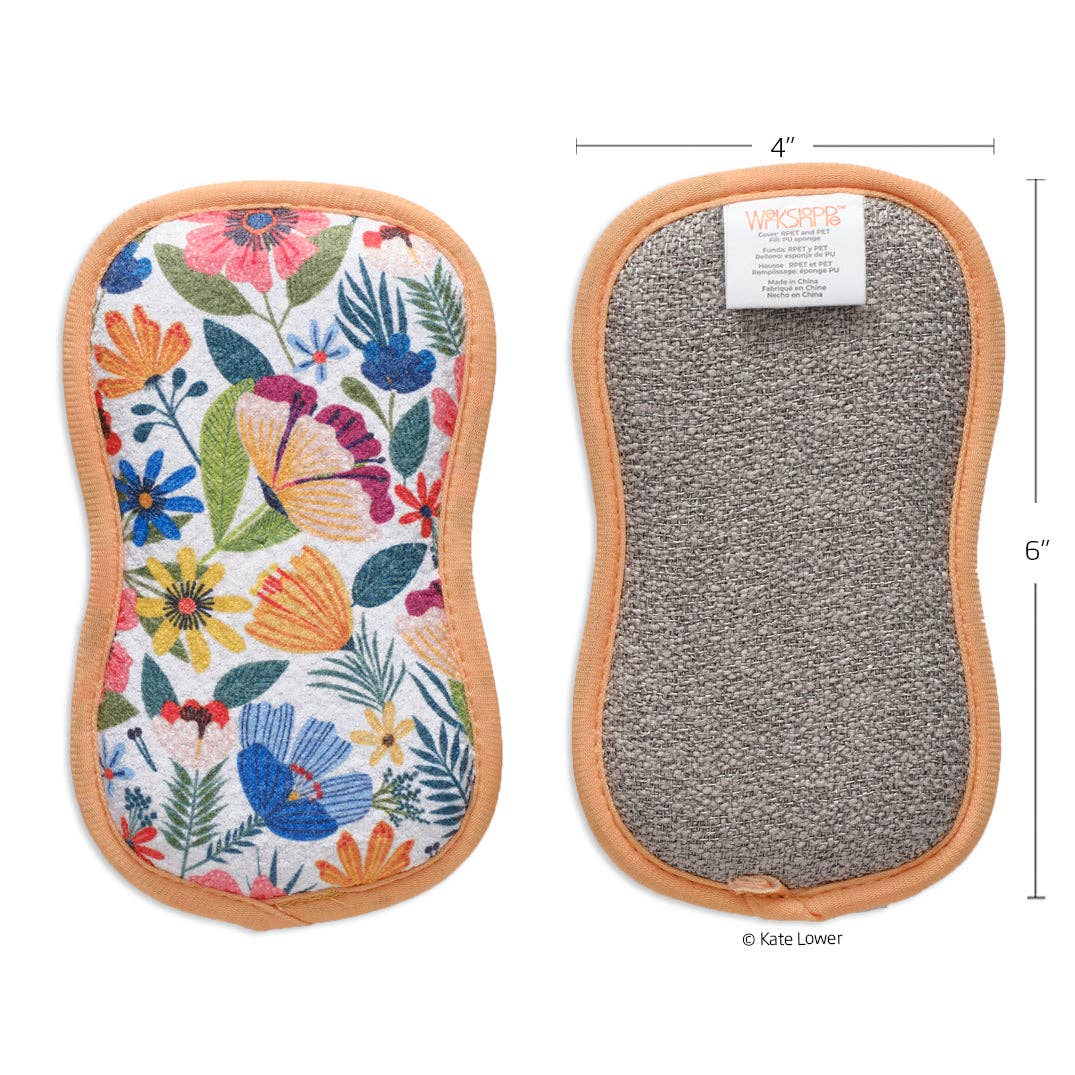 Field Of Flowers Scrubbies, Eco-friendly & Machine Washable