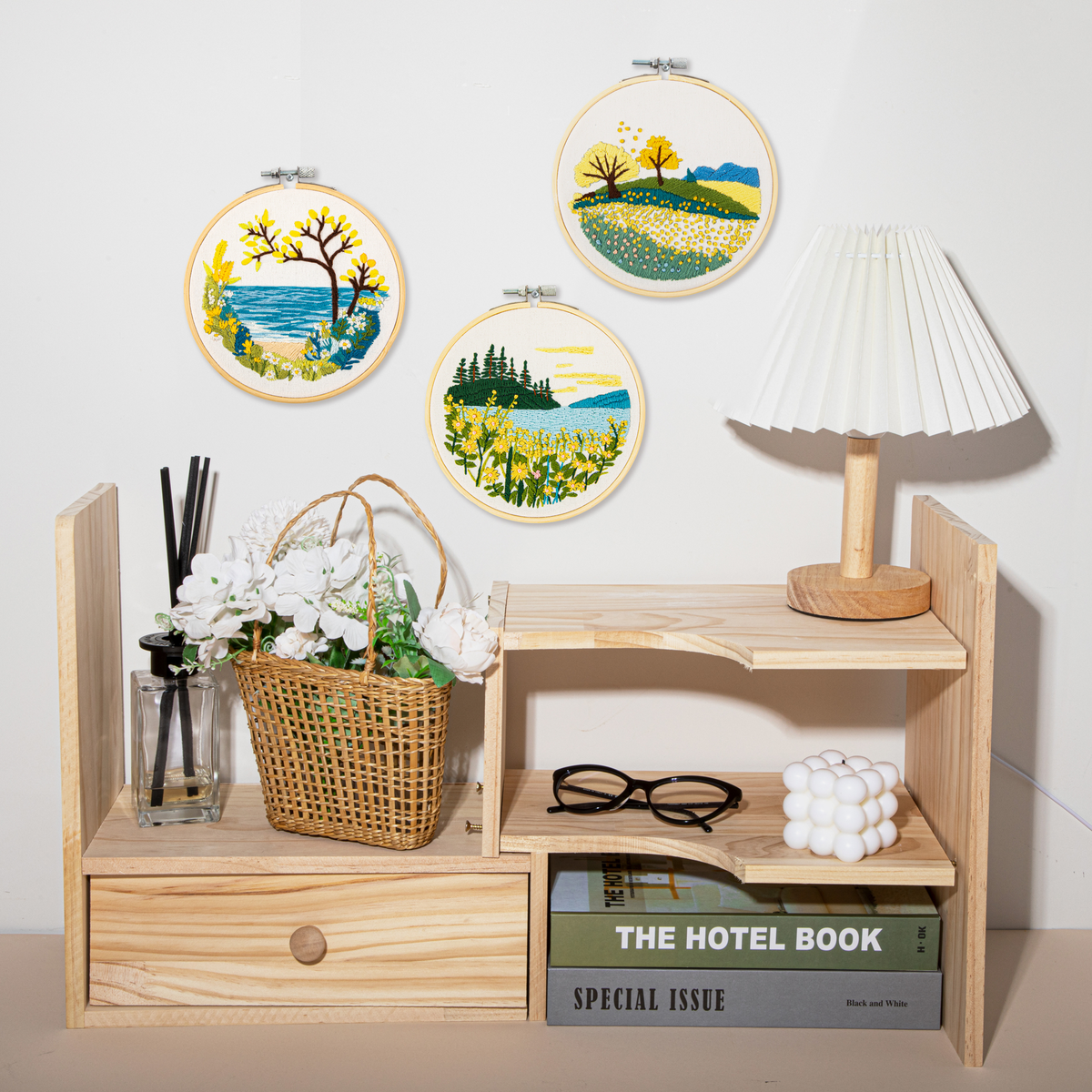 Diamond Dotz Mountain Lake Embroidery Kit - 5.0"