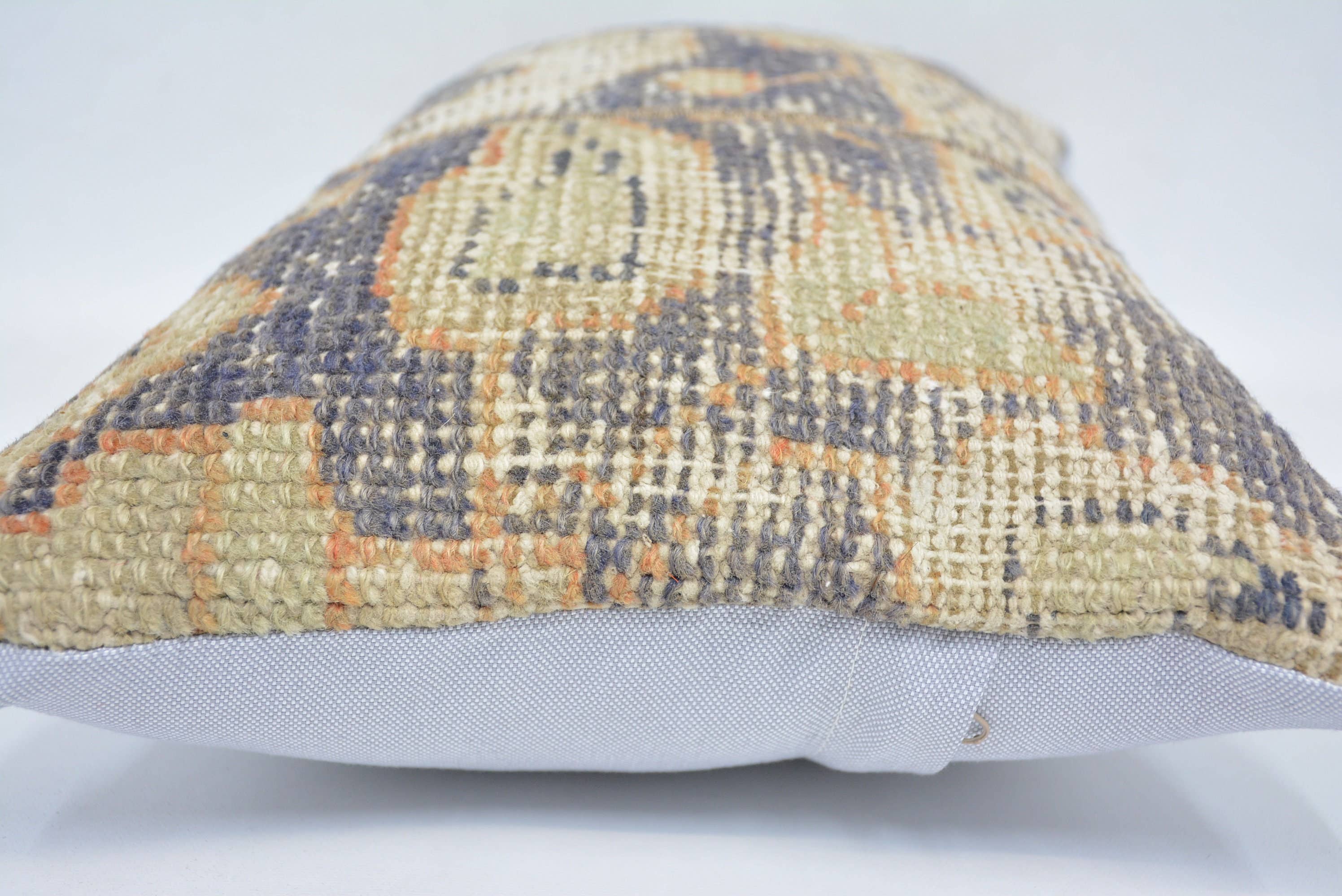 Designer Personalized Kilim Rug Pillow Cover 12x20