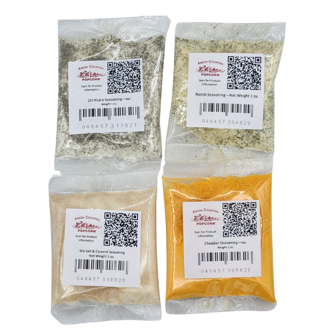8101. Seasoning Sampler 1oz Bag (Various)