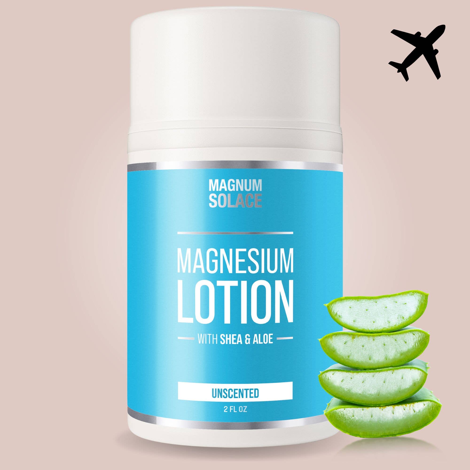 7422. 2oz Magnesium Lotion - Restless Legs & Muscle Pain Relief
