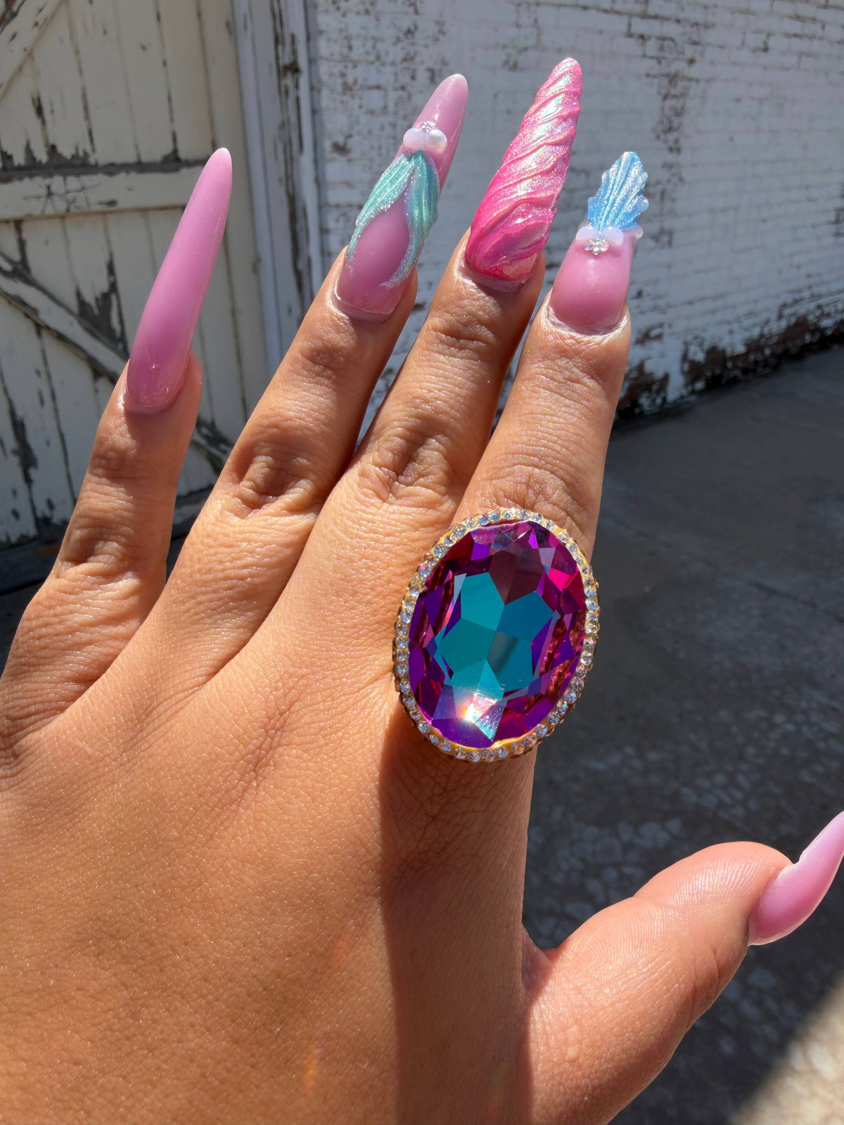 The Mystical Crystal Pavé Ring