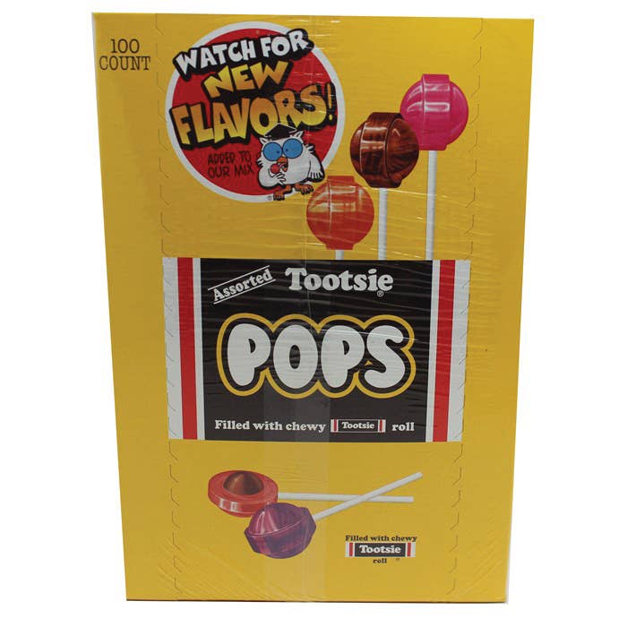 8555. Tootsie Pops, .6oz Pop