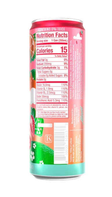 8506. Alani Nu Strawberry Sunrise Energy Drink 12 OZ - 12PK