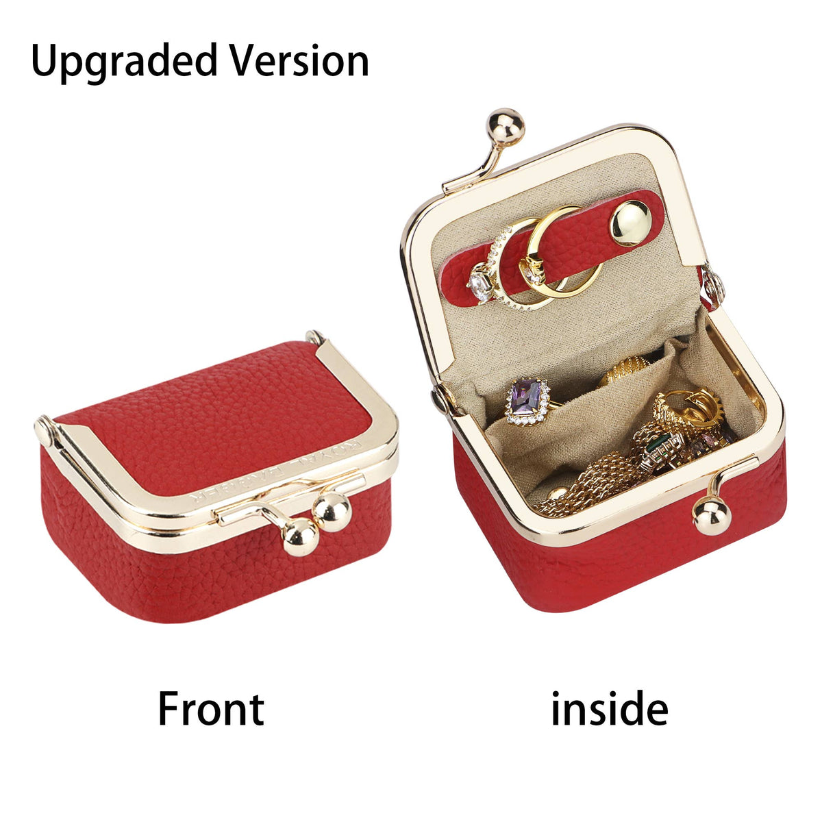 1894 Mini Leather Jewelry Case – Overstock Colors
