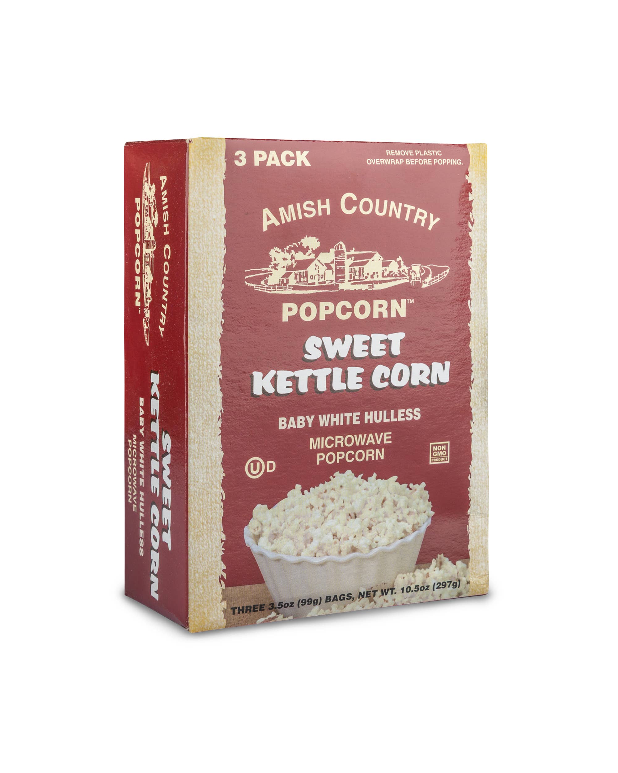 8103. 3pk Microwave Sweet Kettle Popcorn