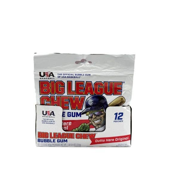 8558. Big League Chew Outta Here Original Gum