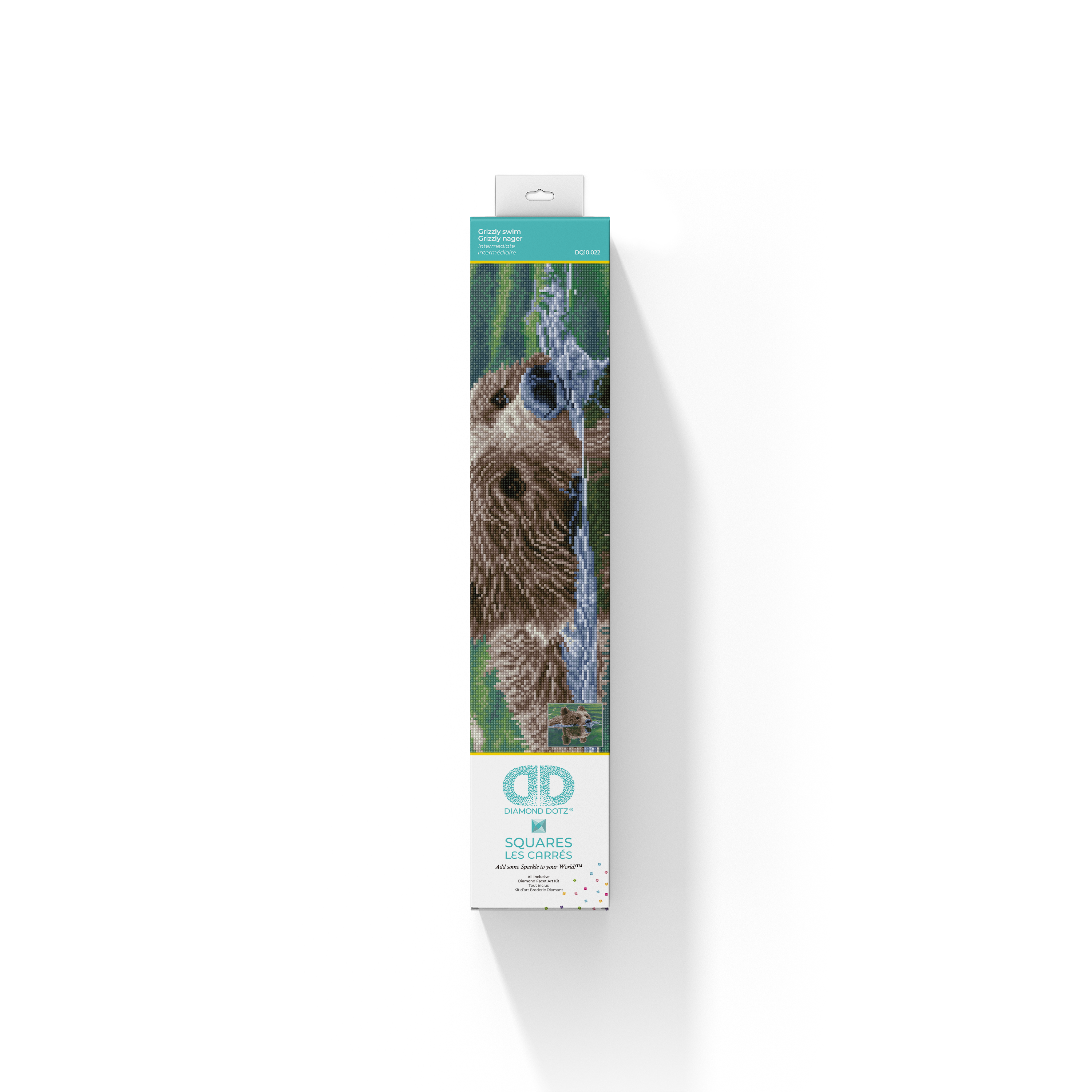 Grizzly Swim (Square)