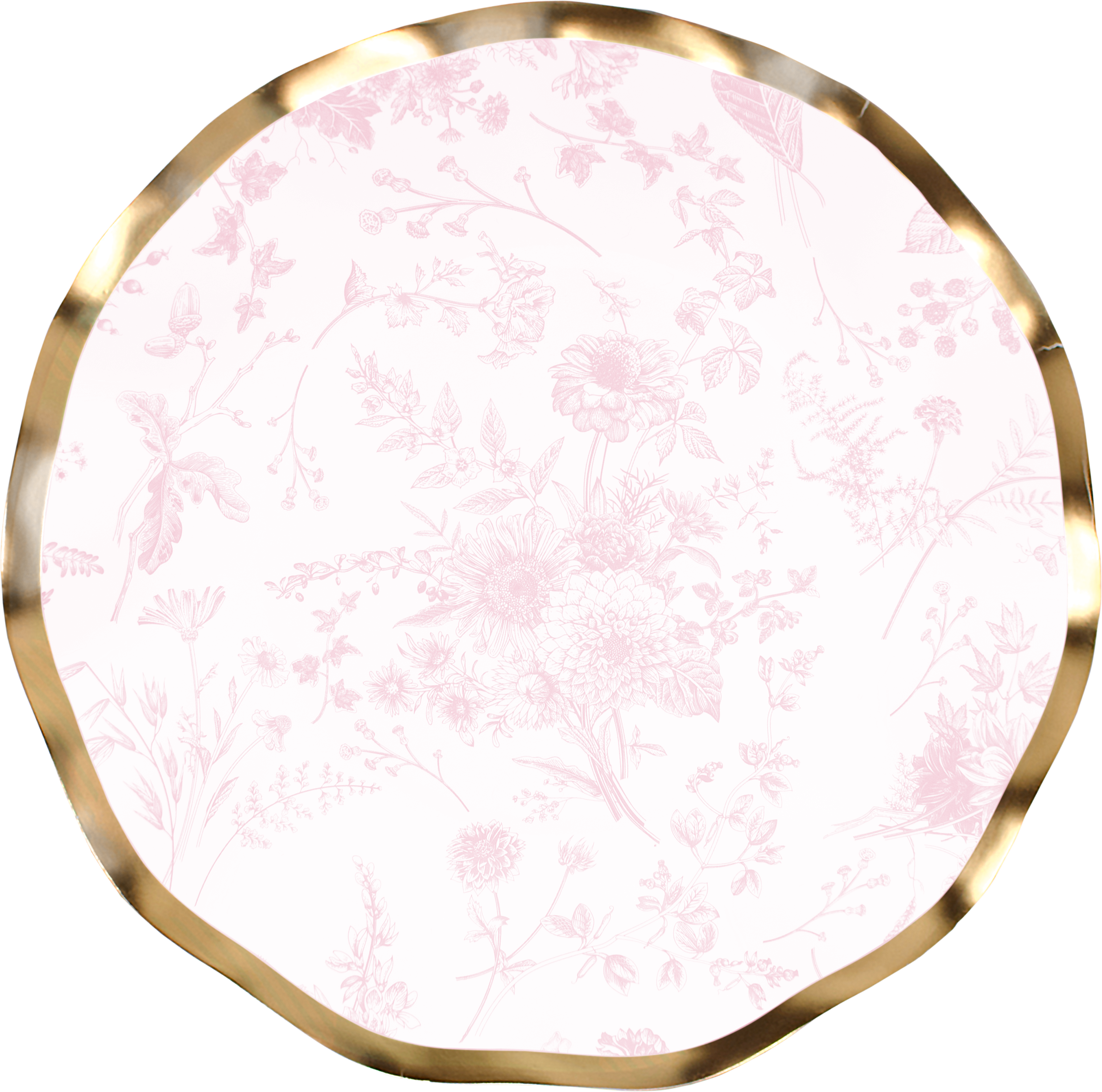 4300. Timeless Blush Salad Plates/8pk