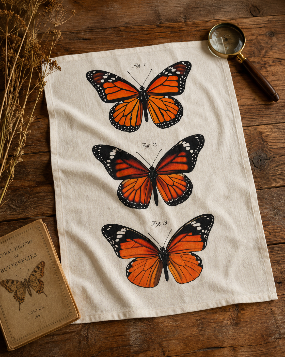 SLT108 - Tea Towel Vintage Monarch