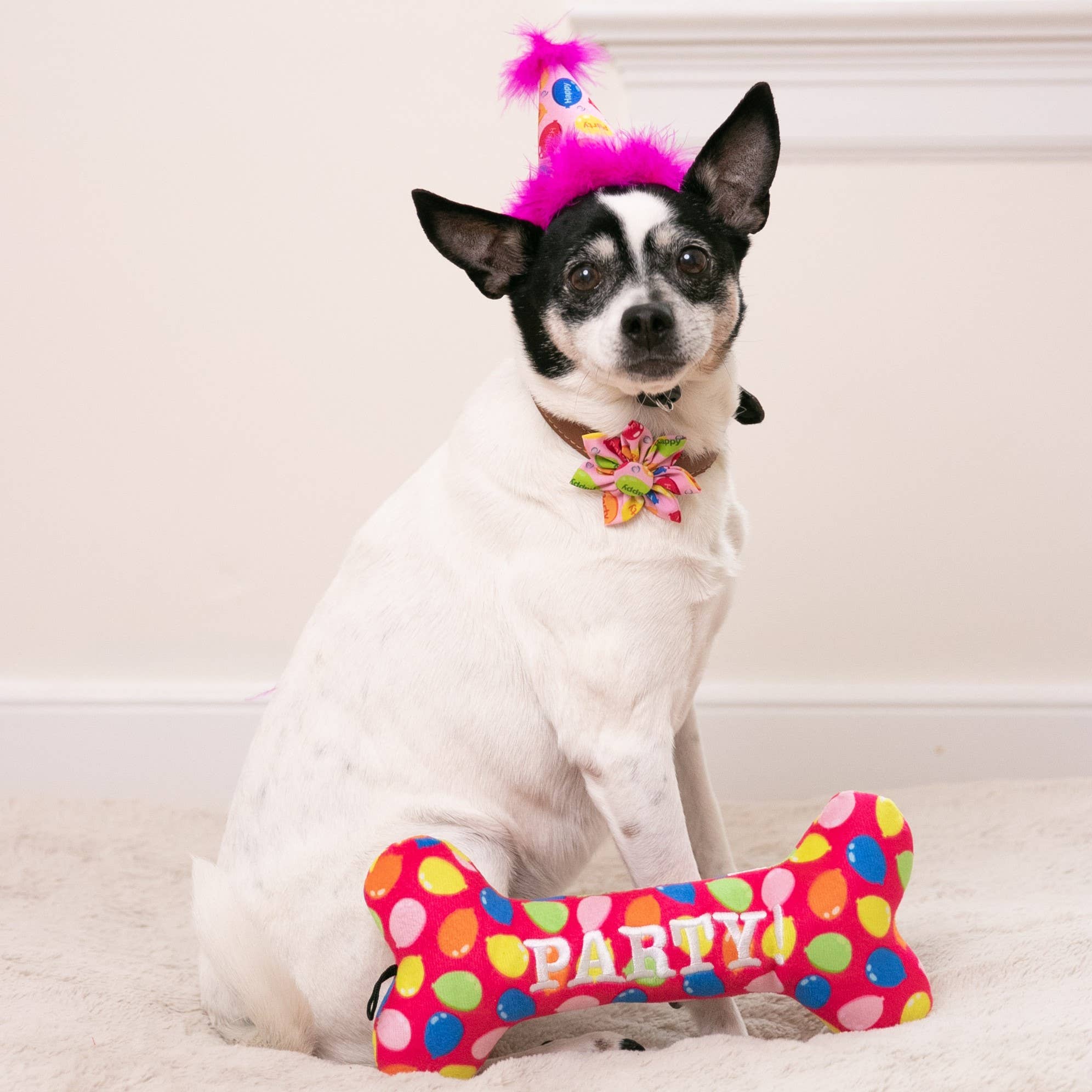 7503. Party Time Pink Party Hat with SnugFit®