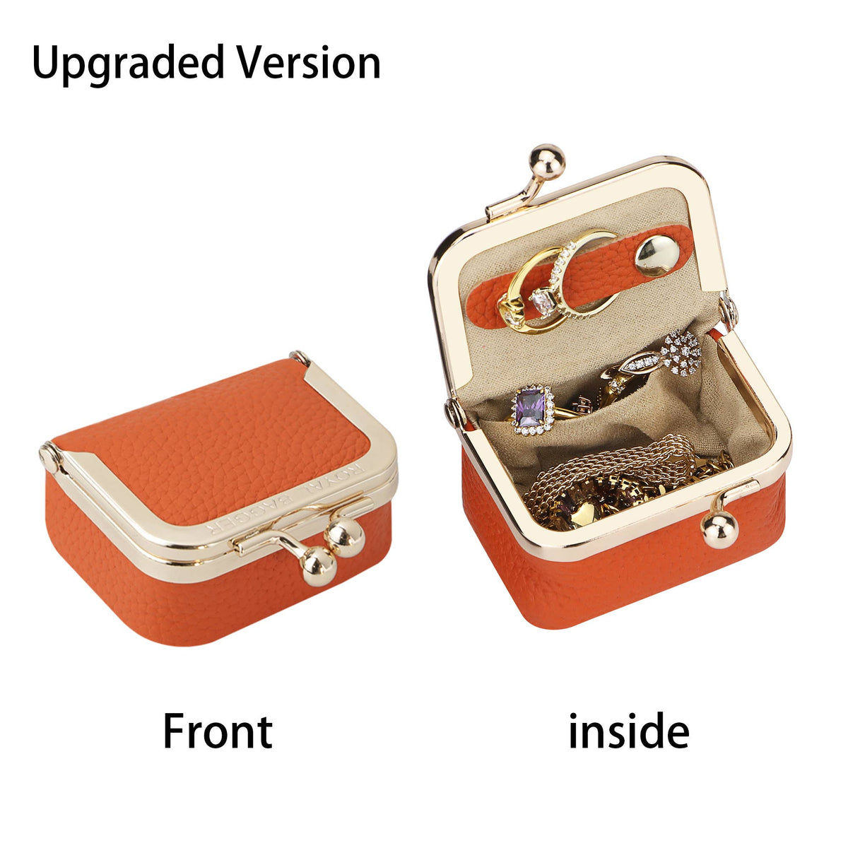 1894 Mini Leather Jewelry Case – Overstock Colors