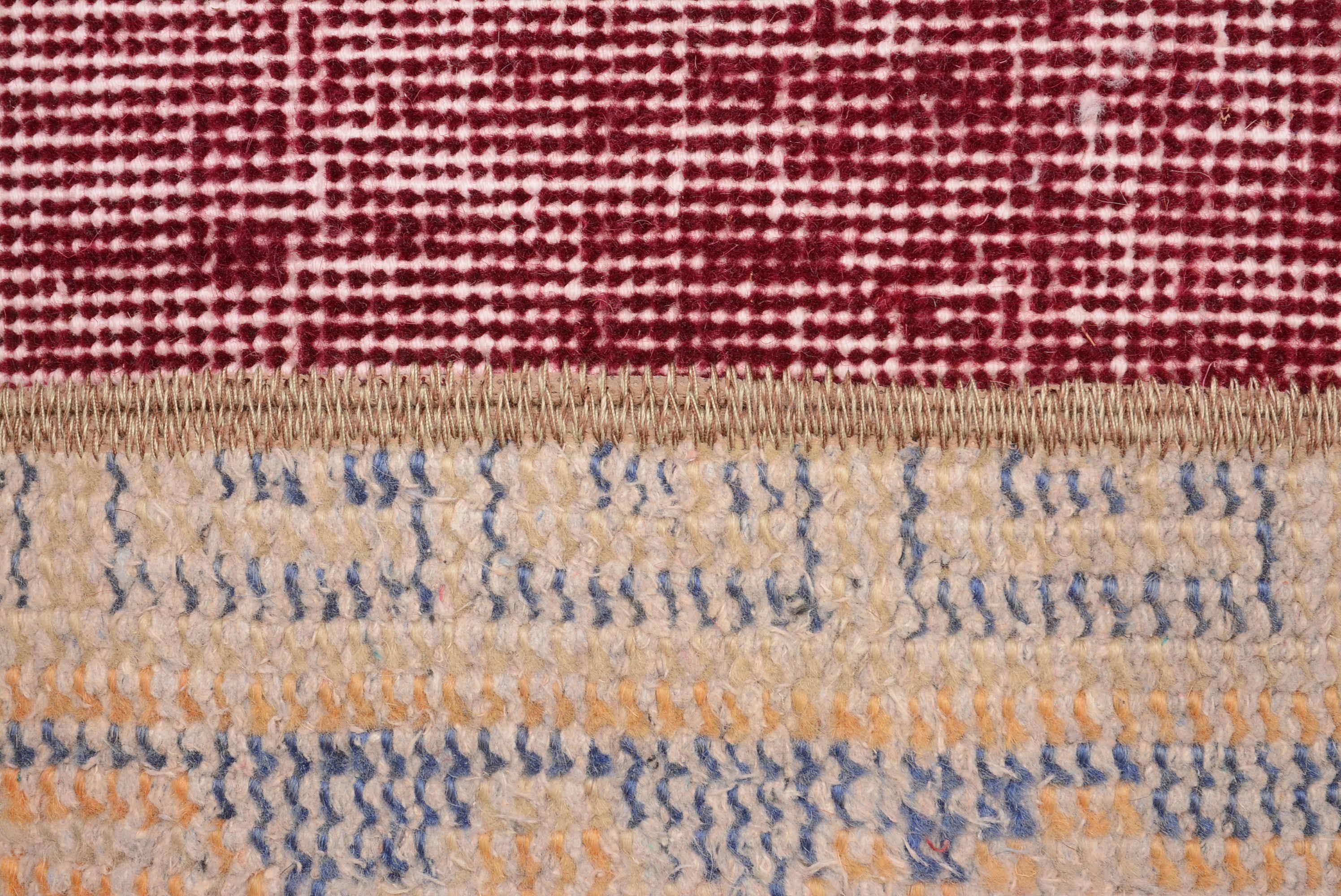 Turkish Kilim Patchwork Hand Knotted Sofa Pillow Cover 14x14