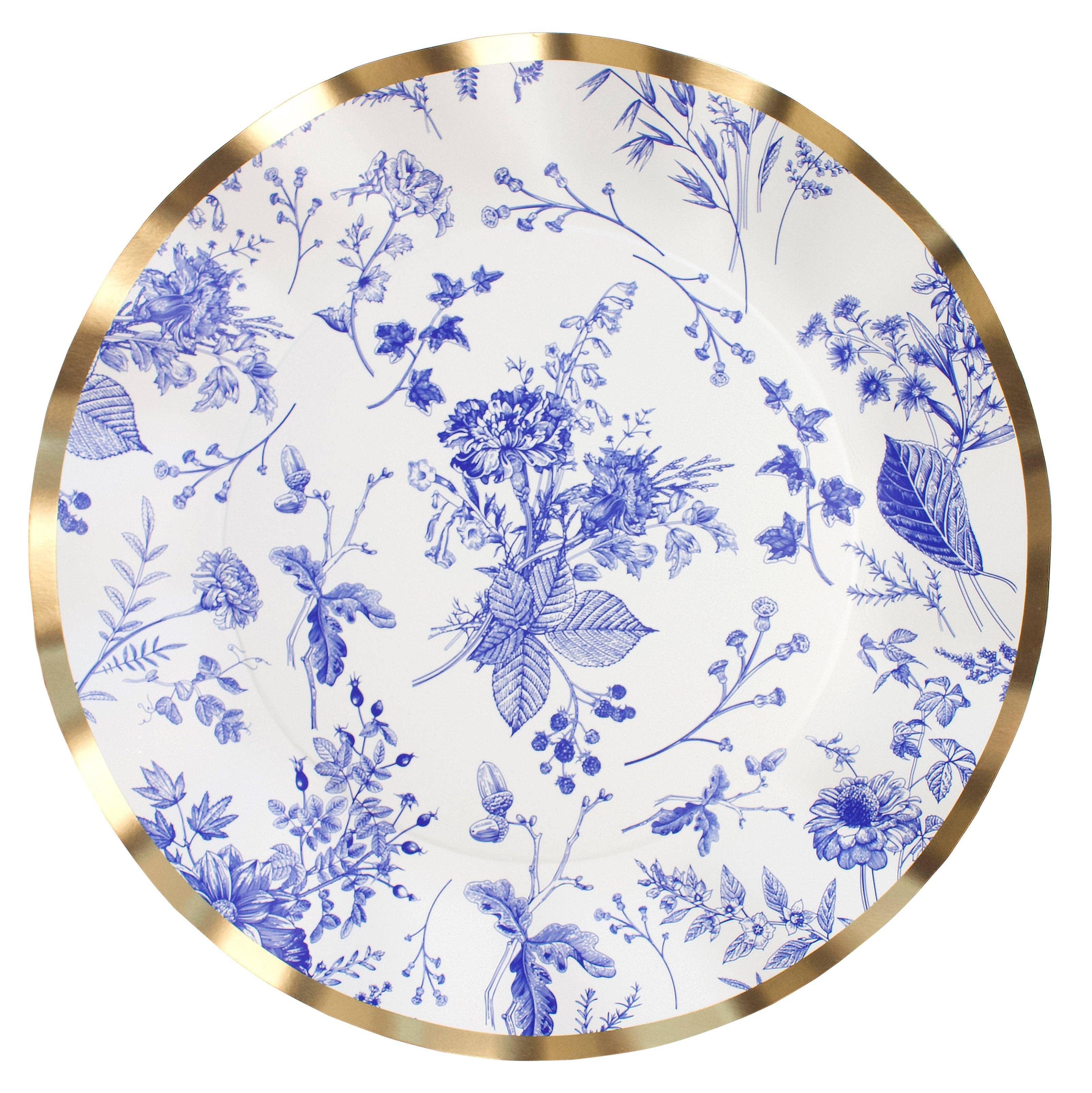 4301. Timeless Wavy Paper Dinner Plate/8pk