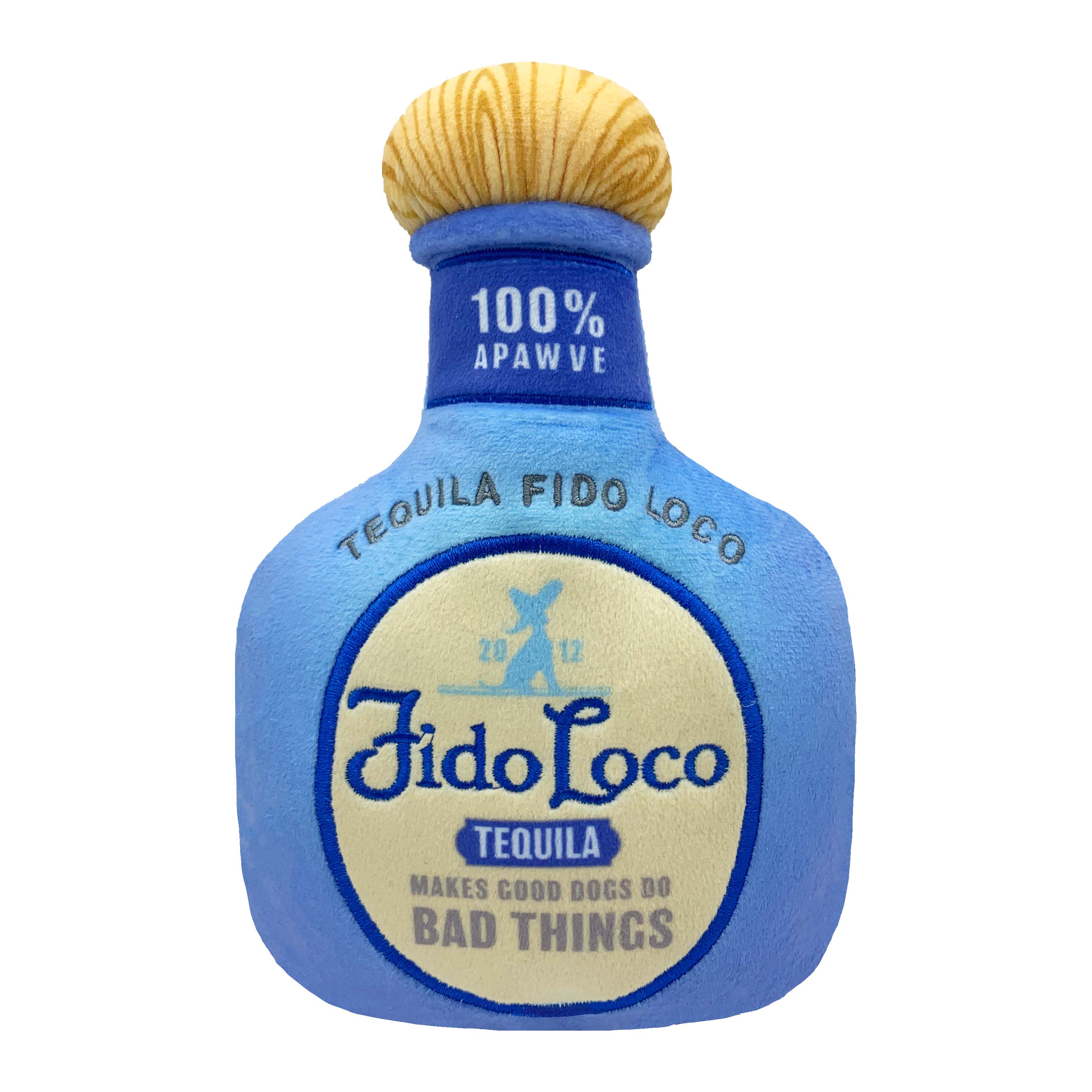 7515. Fido Loco Tequila Dog Toy