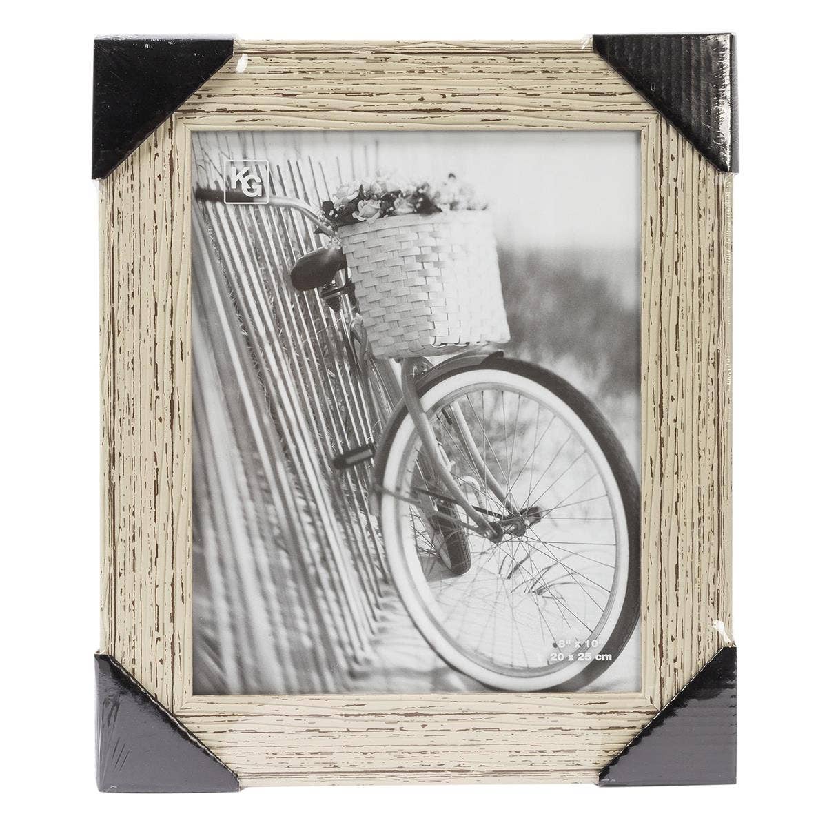 Kiera Grace Maya Frame, Weathered WHITE BEACHWOOD FINISH