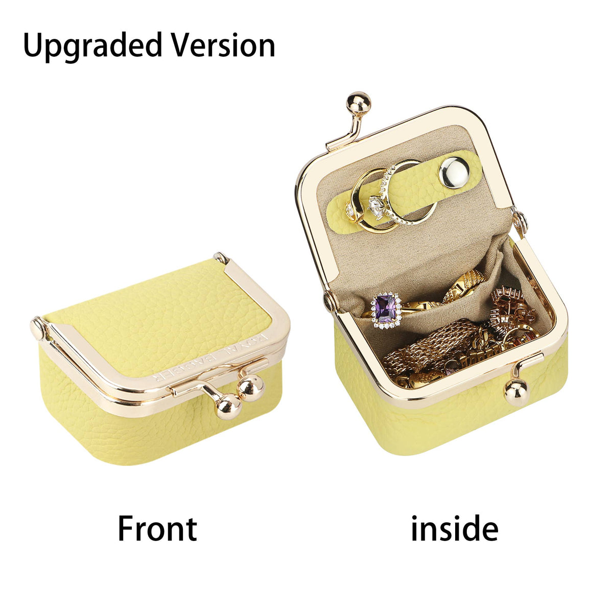 1894 Mini Leather Jewelry Case – Overstock Colors