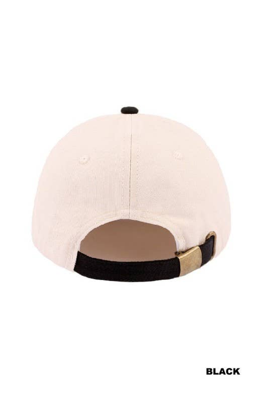 Bless Your Heart Two Tone Canvas Cotton Cap