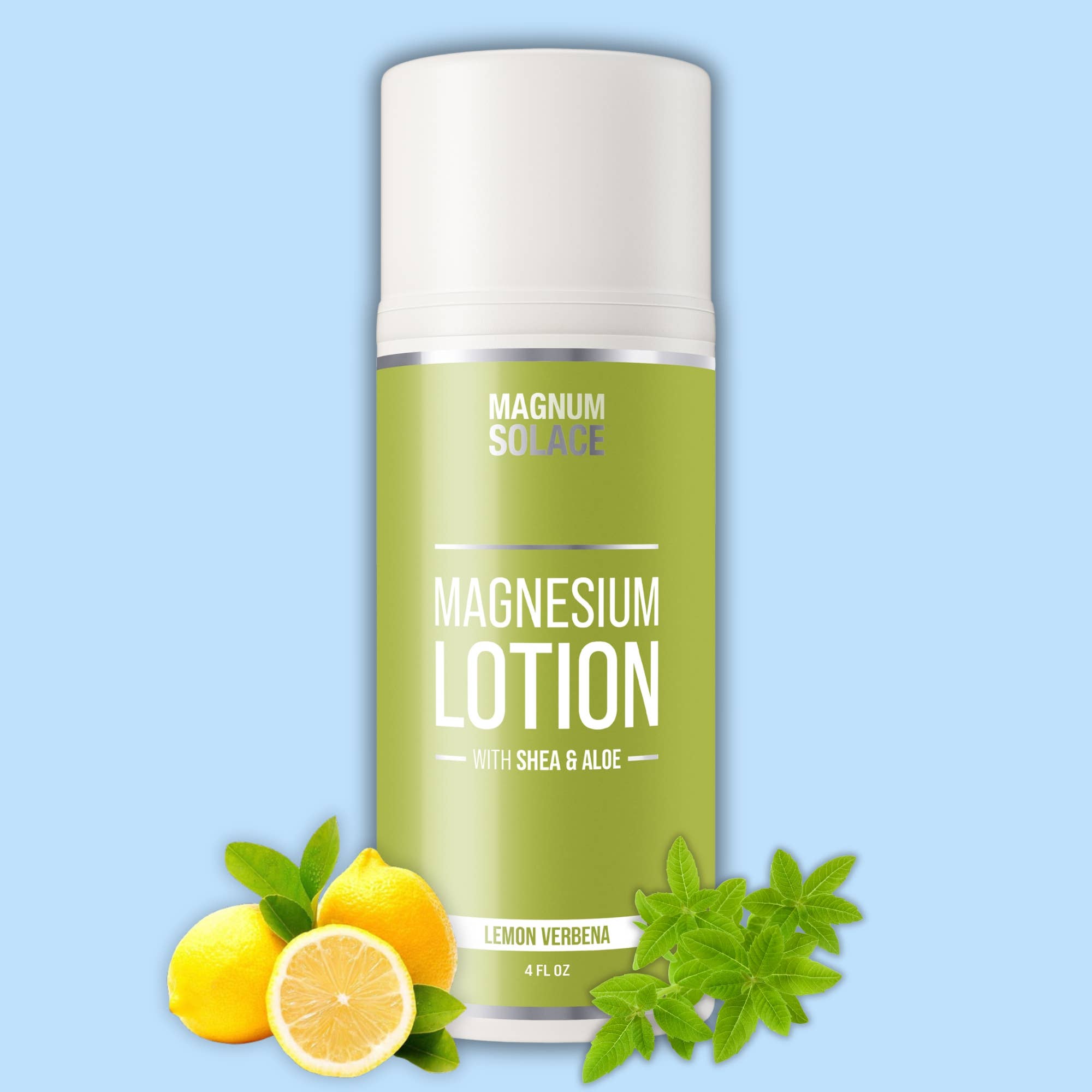 7421. Magnesium Lotion with Aloe, Shea and Coconut (Lemon Verbena)