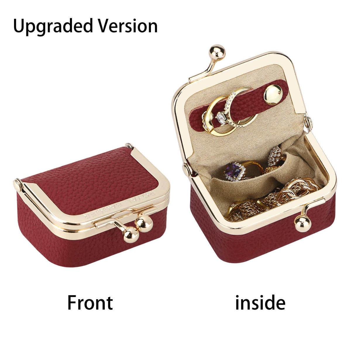 1894 Mini Leather Jewelry Case – Overstock Colors