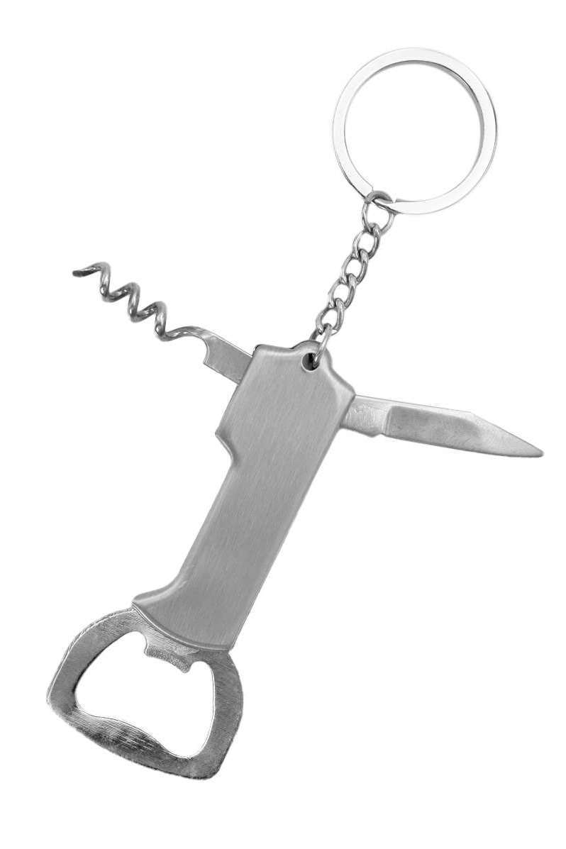 6302. Utility 3-in-1 Foldable Bottle Opener Key Chain
