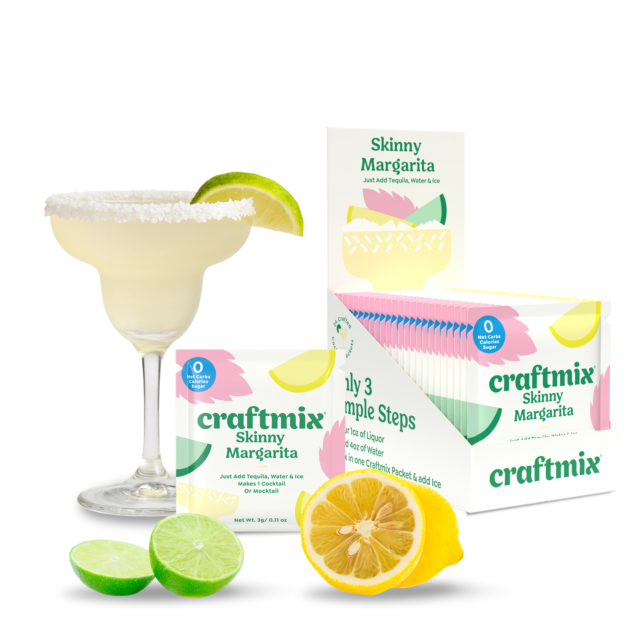 8562. Skinny Margarita Cocktail / Mocktail Mixer