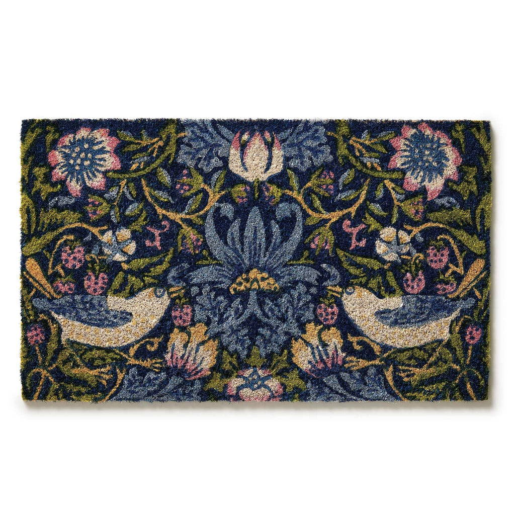 Victoria and Albert Museum Strawberry Thief Coir Doormat
