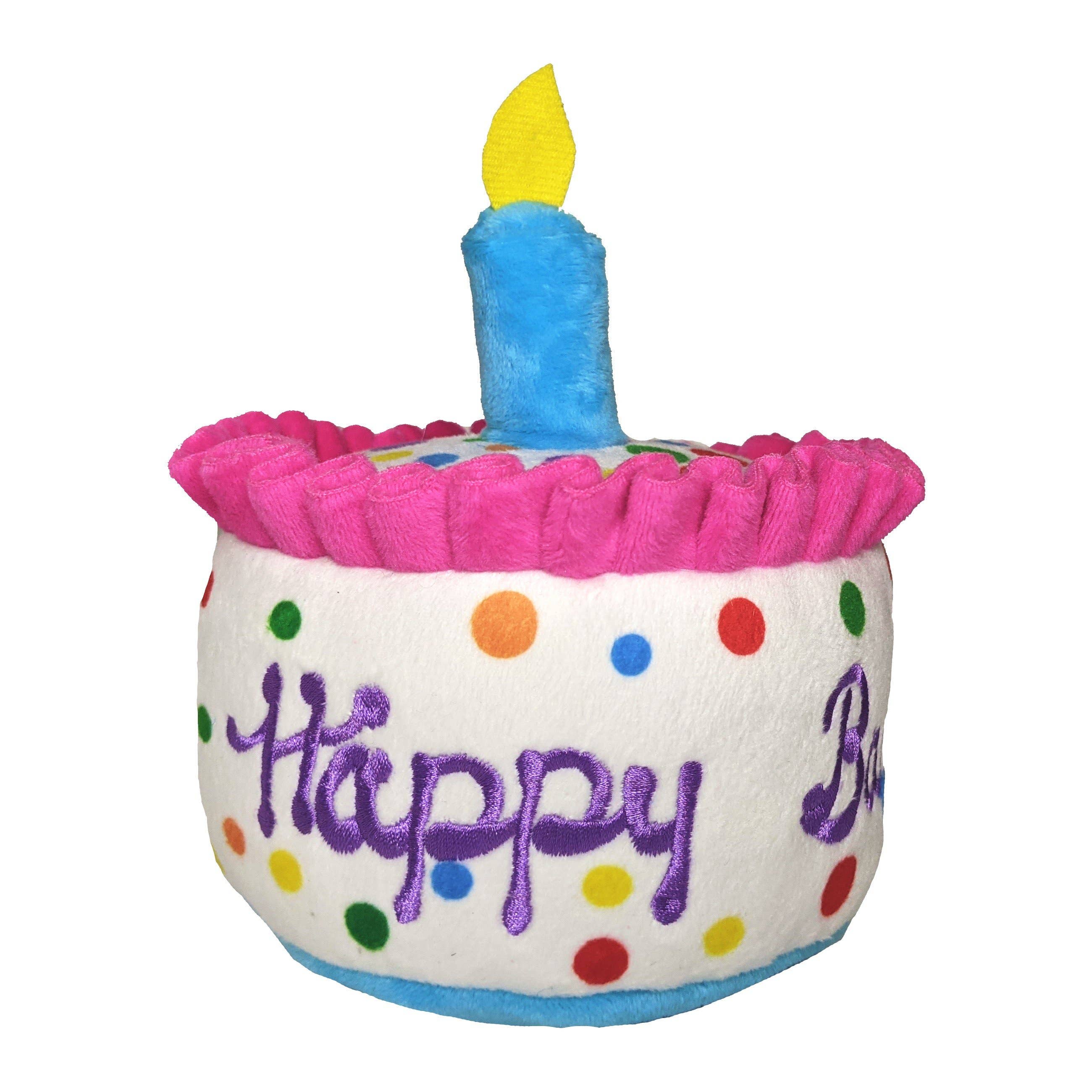 7504. Happy Barkday Cake Dog Toy