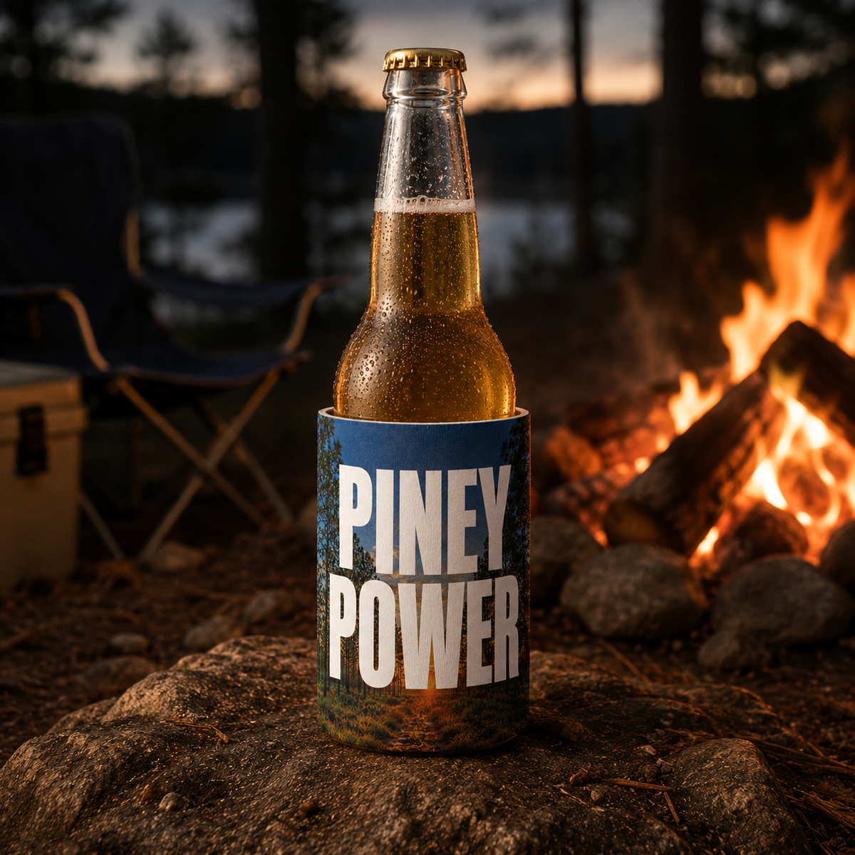Piney Power Can Cooler