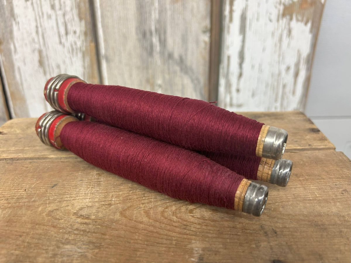 Brick Red Yarn Quill