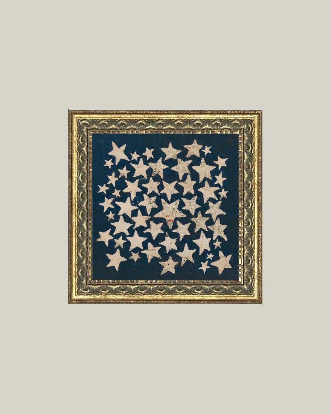 Stars Framed Antique Art