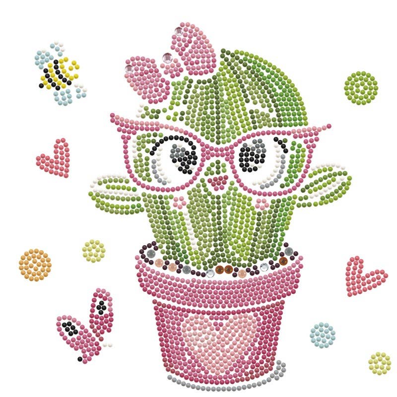 Pretty in Pink Cactus Diamond Dotz