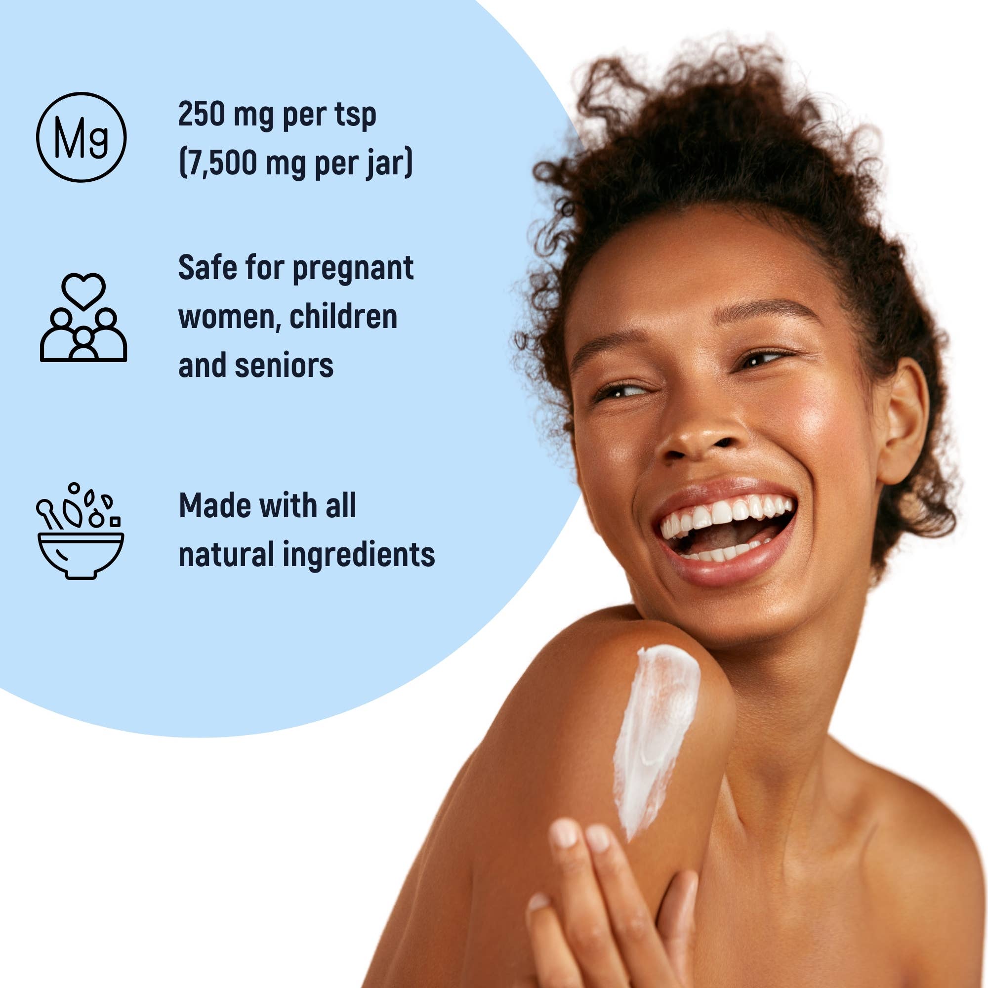 7421. Magnesium Lotion with Aloe, Shea and Coconut (Lemon Verbena)
