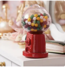 8304. Dollhouse Miniature Classic Gumball Machine